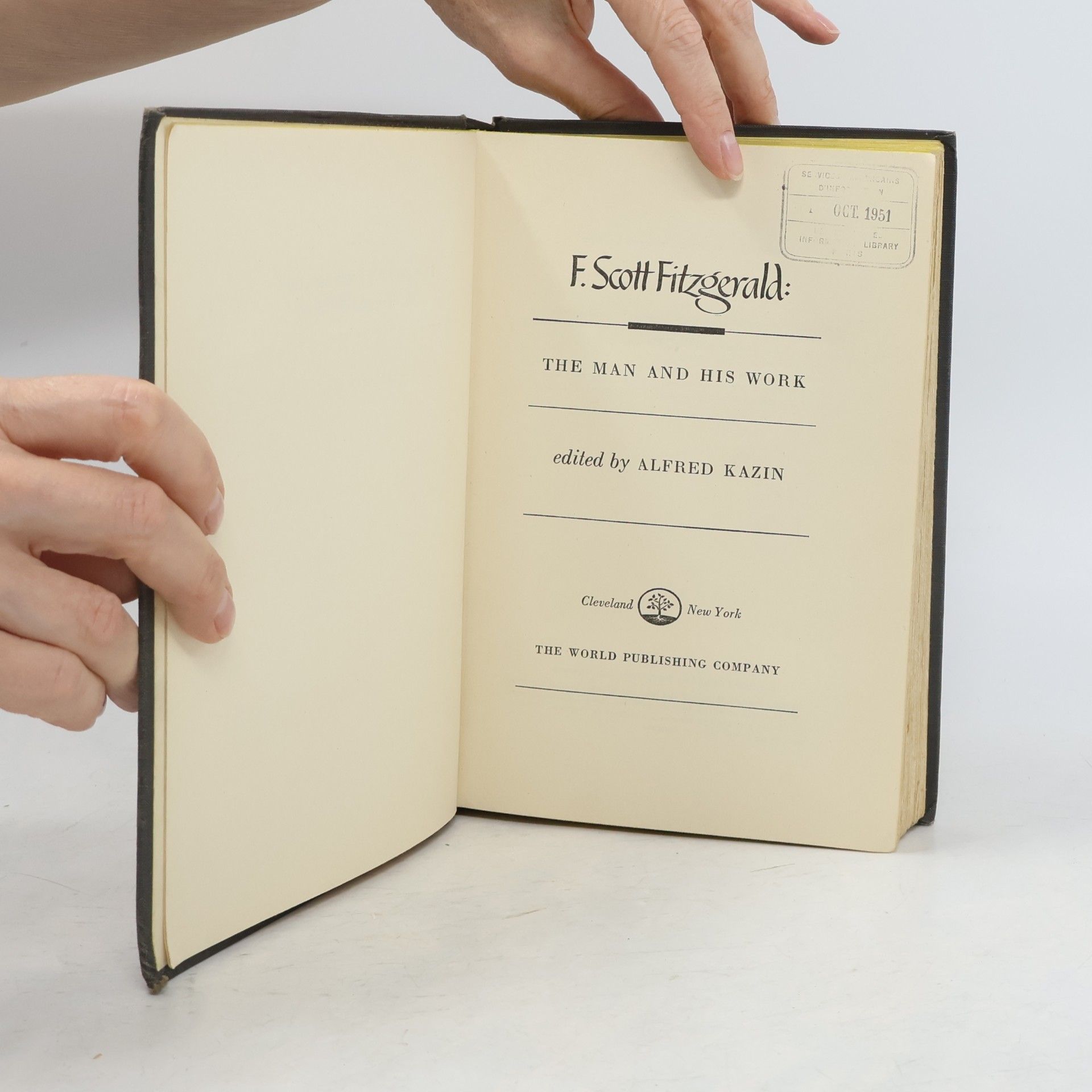 F. Scott Fitzgerald The Man and His Work