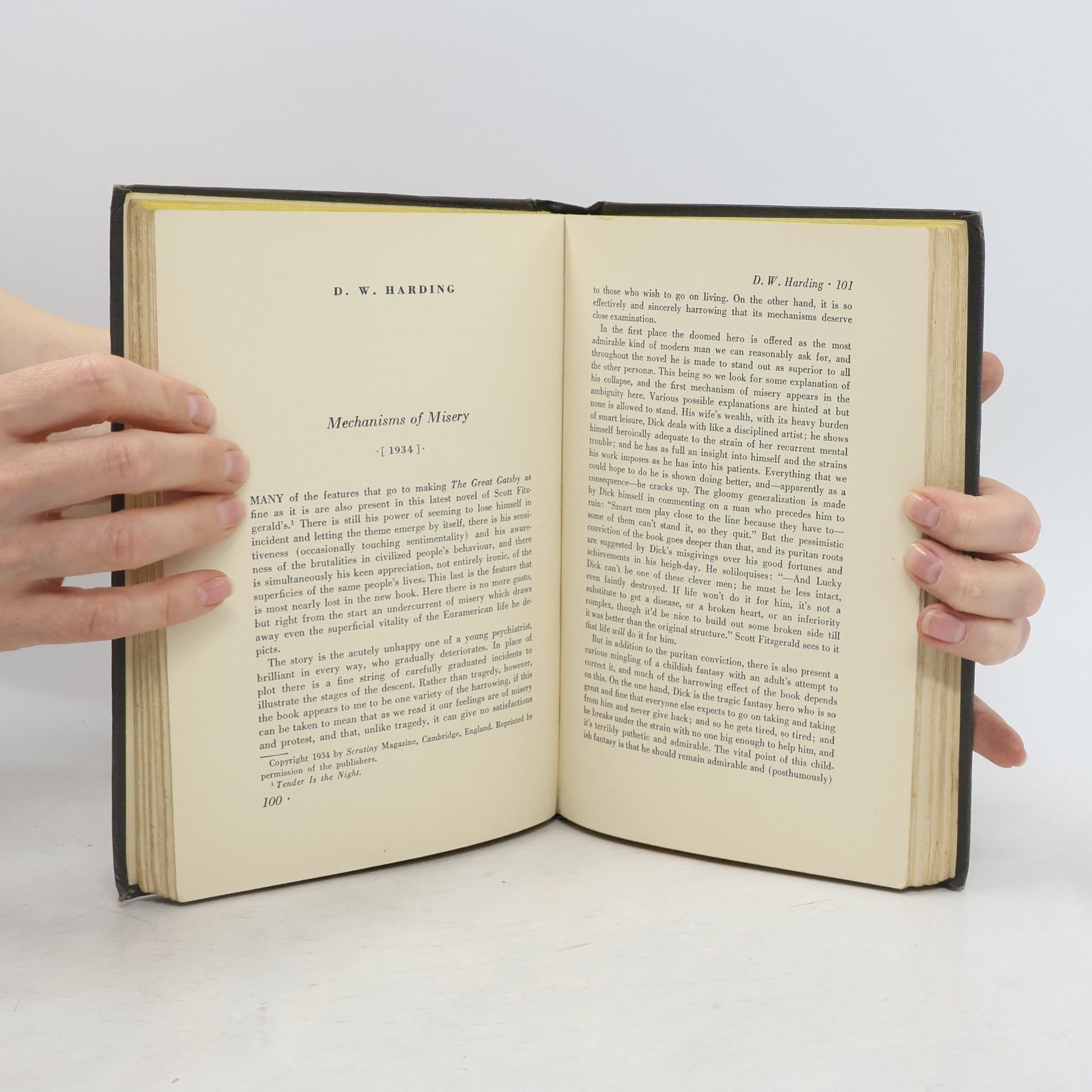F. Scott Fitzgerald The Man and His Work