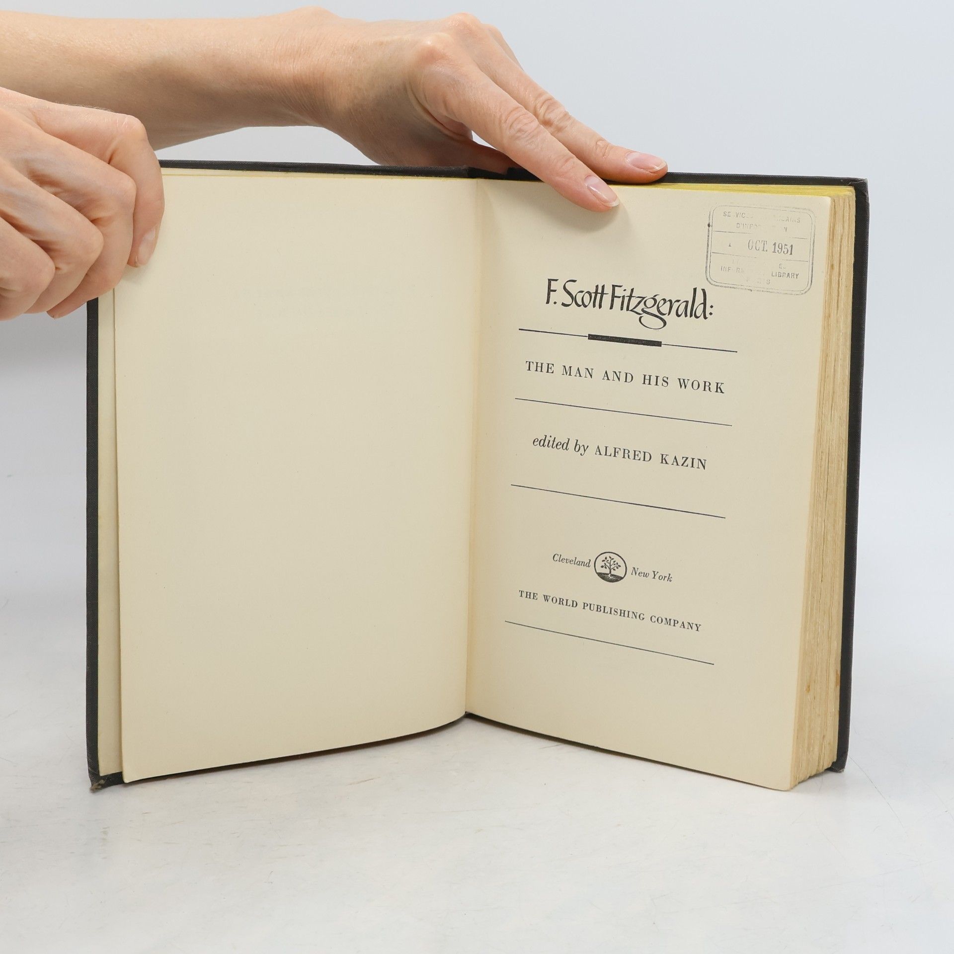F. Scott Fitzgerald The Man and His Work