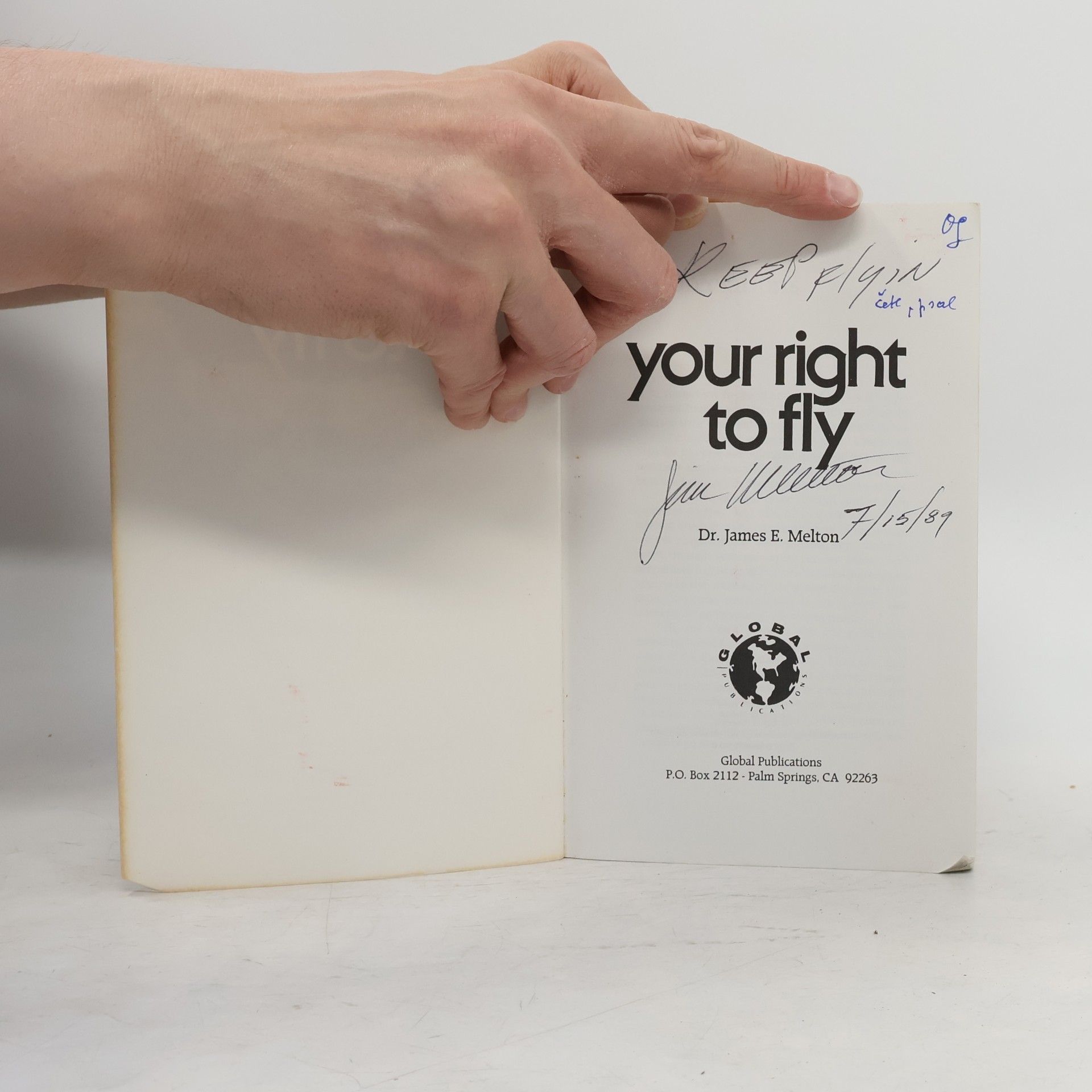James E. Melton Your Right to Fly