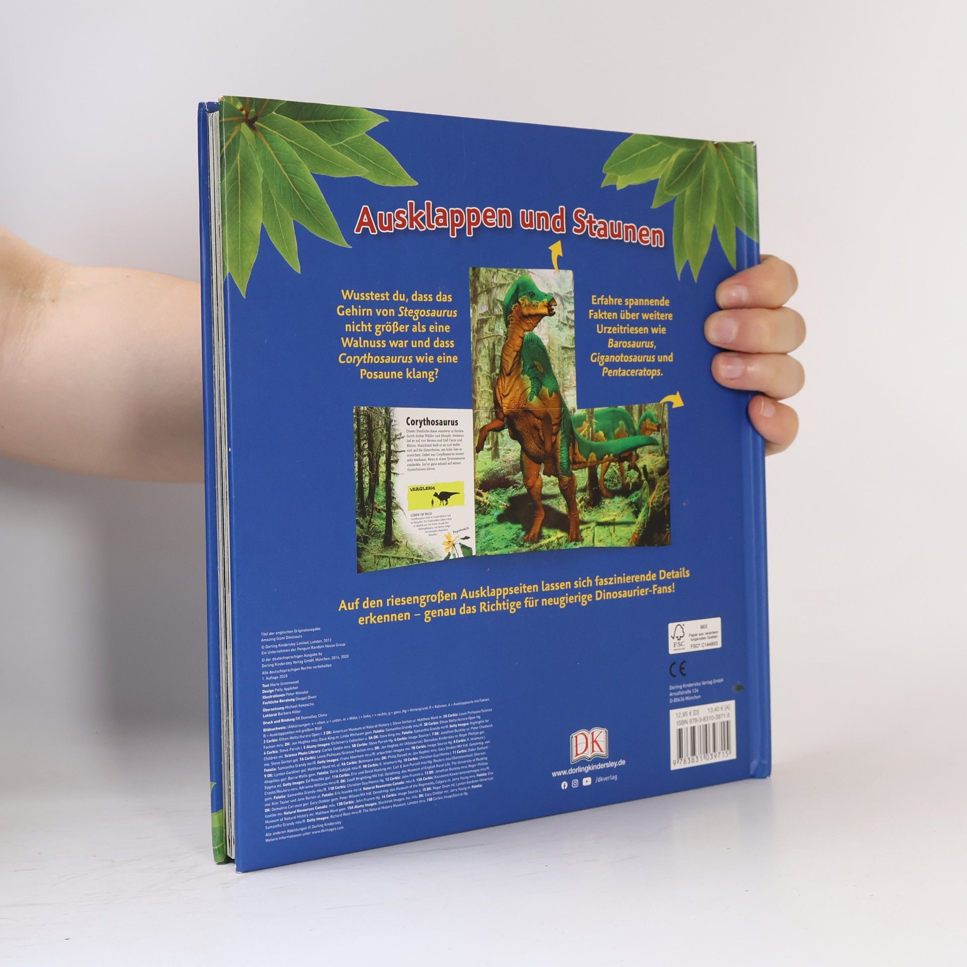 Autorenkollektiv Mein riesengroßes Ausklappbuch. Dinos