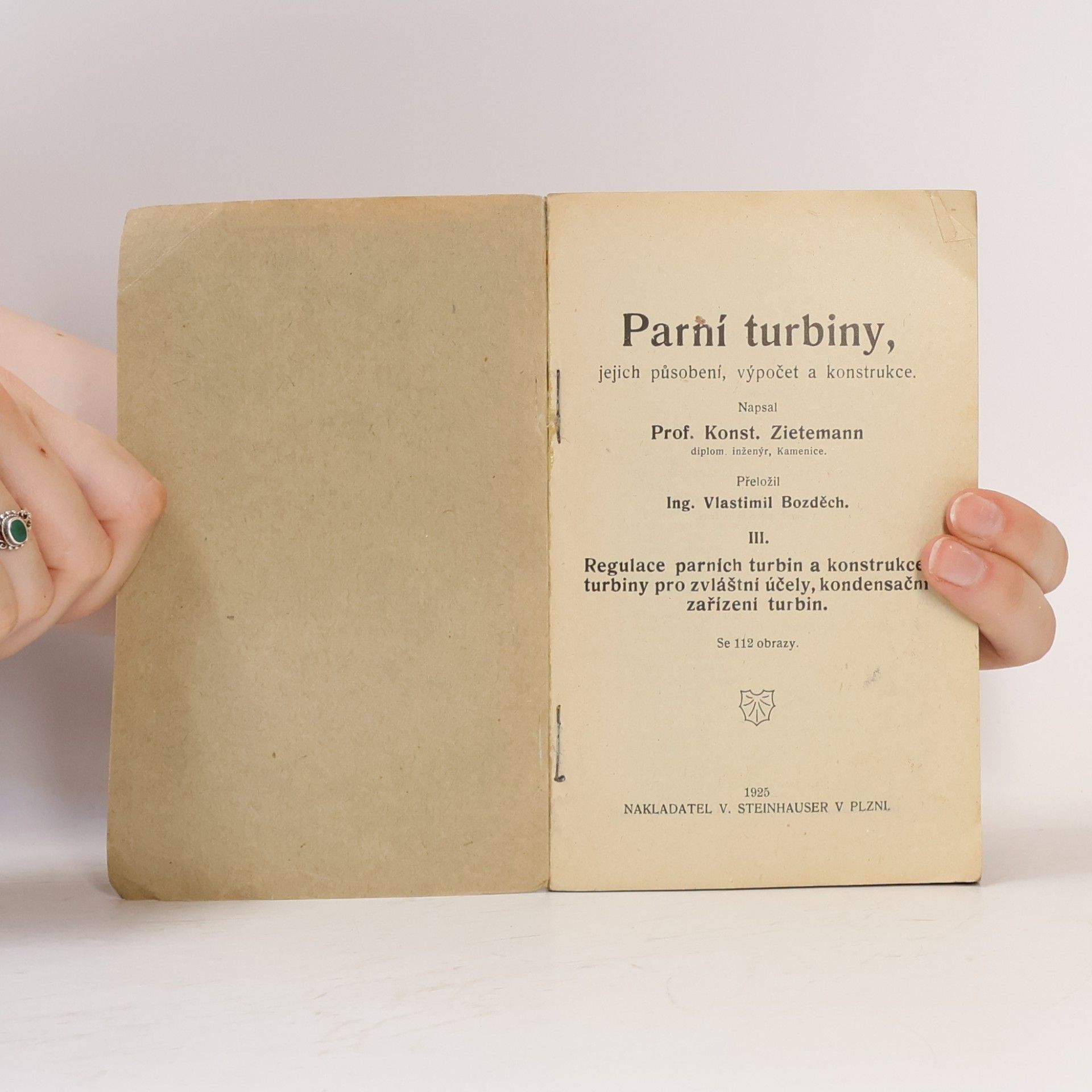Konstantin Zietemann Parní turbiny III