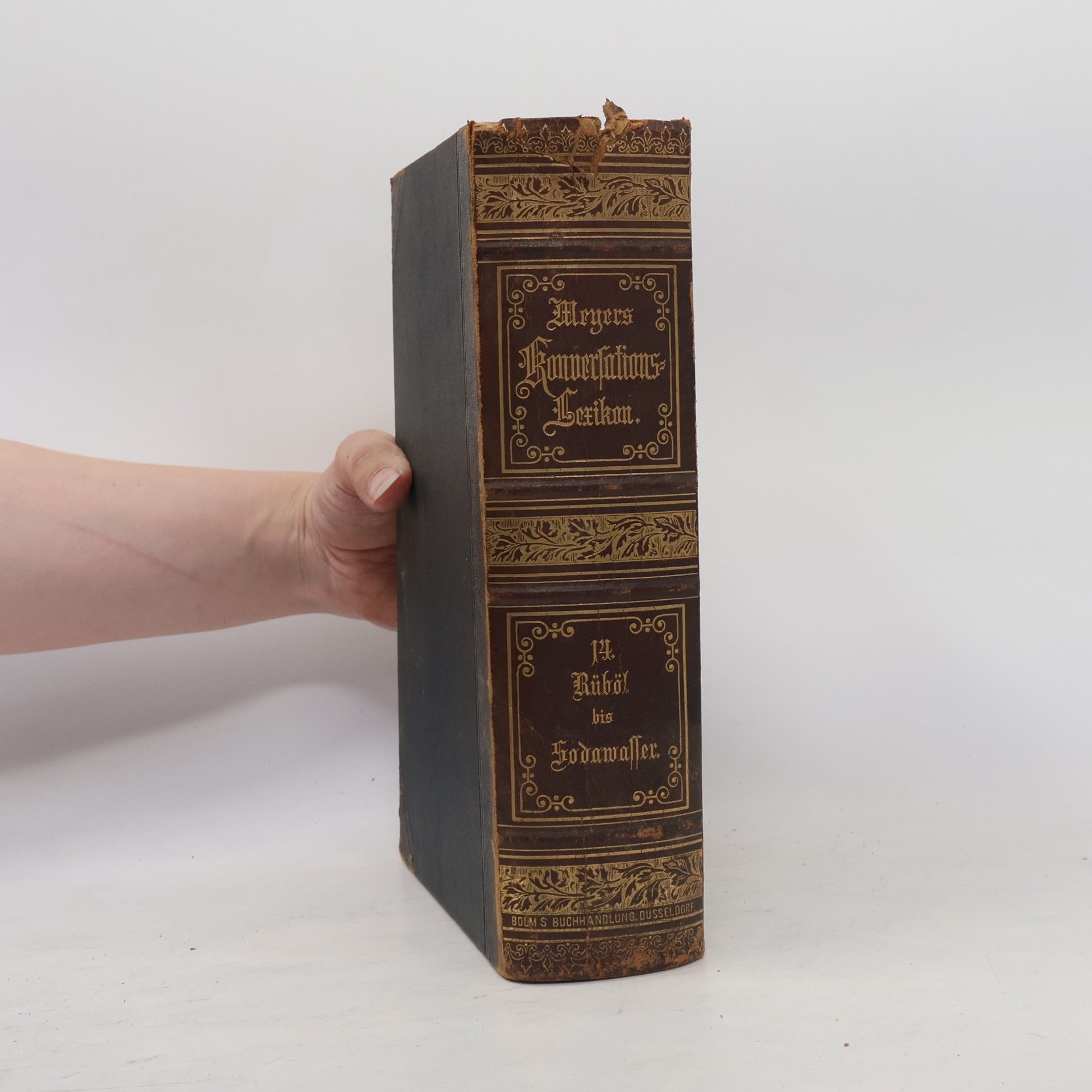 Autores varios Meyers Konversations-Lexikon 14. Rüböl-Sodawasser