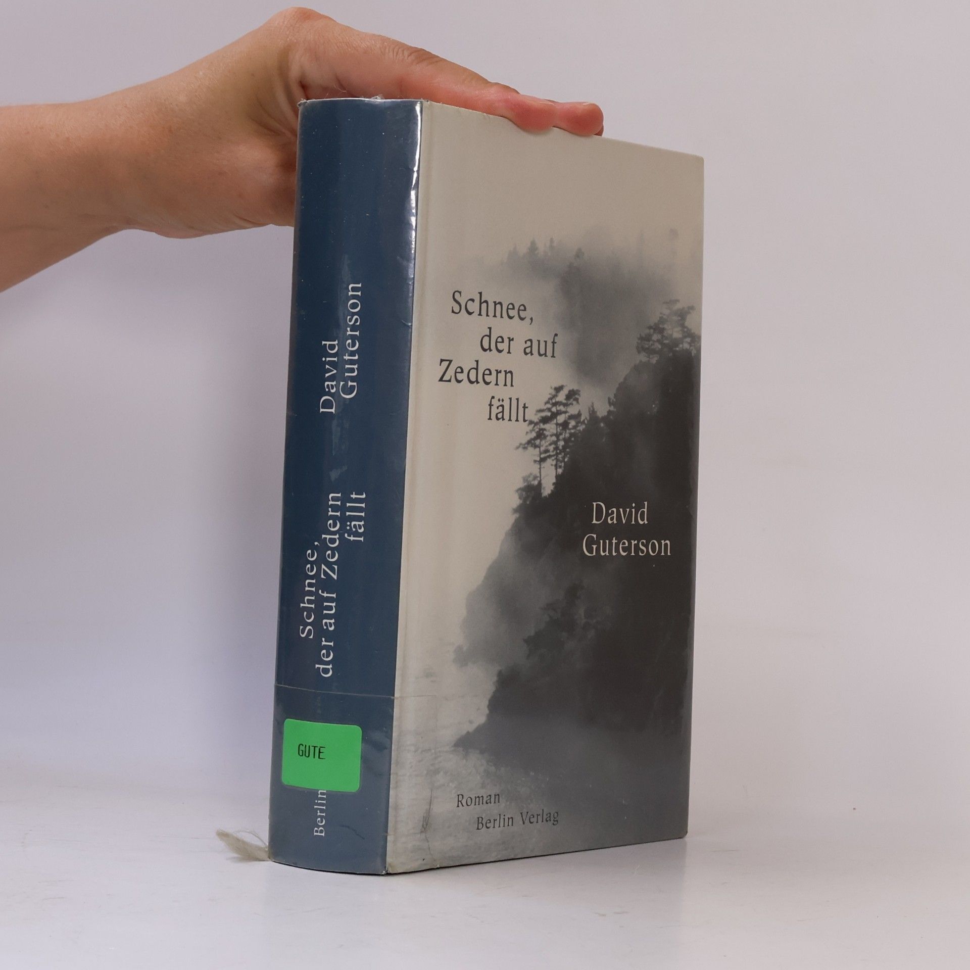 David Guterson Schnee, der auf Zedern fällt