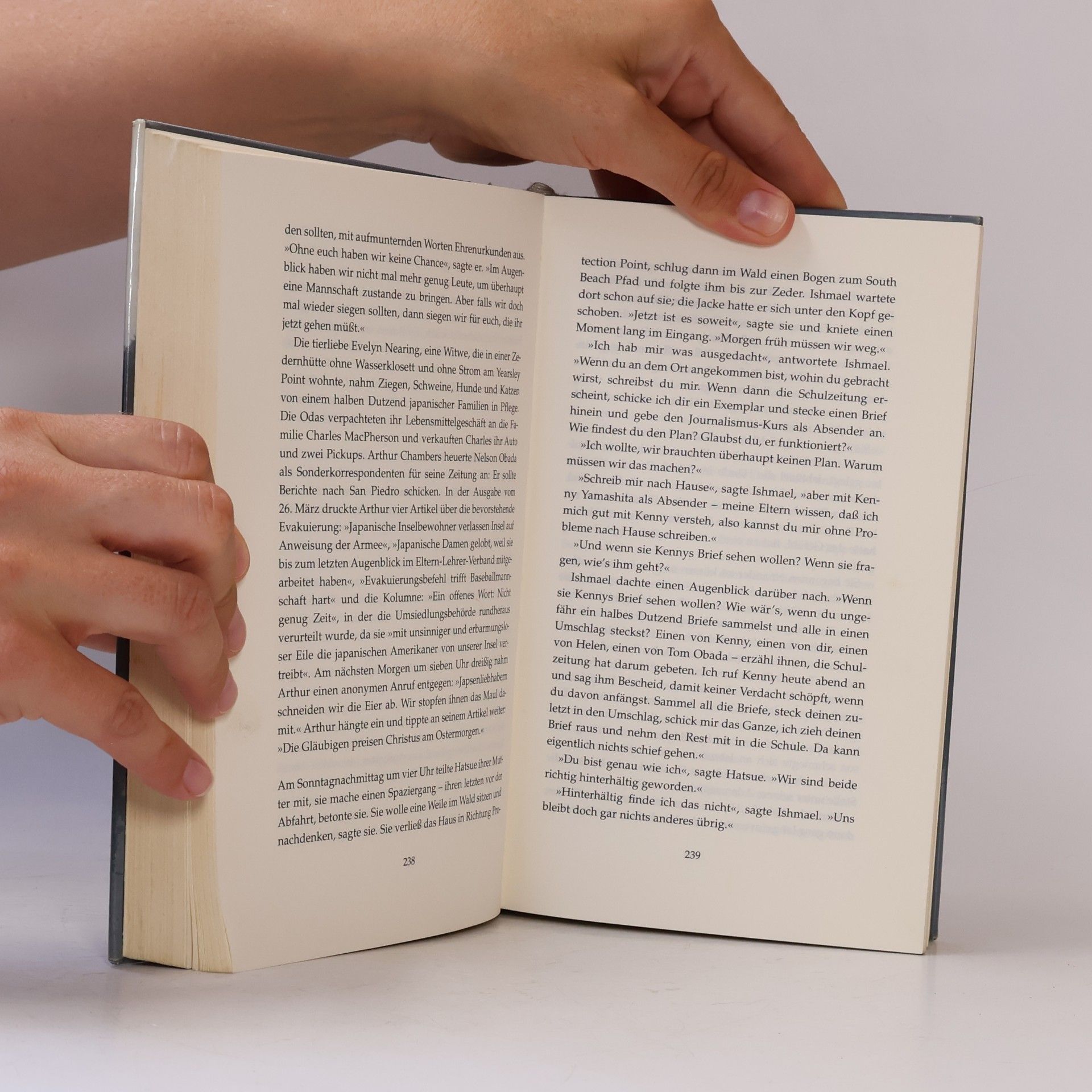 David Guterson Schnee, der auf Zedern fällt