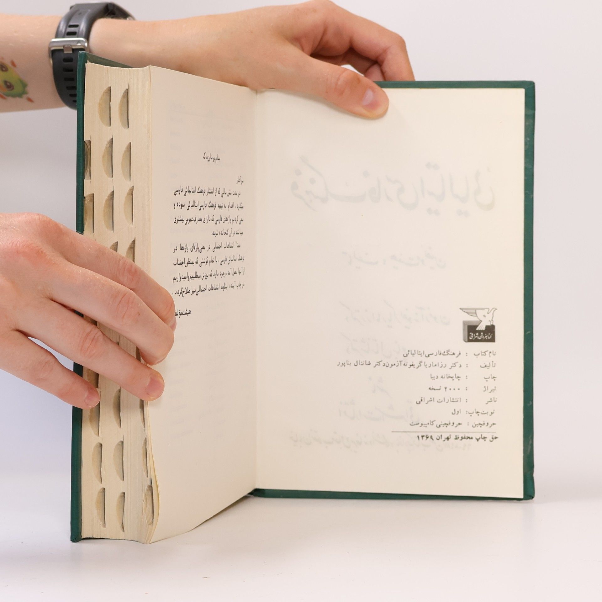 Rose Amar فرهنگ فارسی ایتالیایی