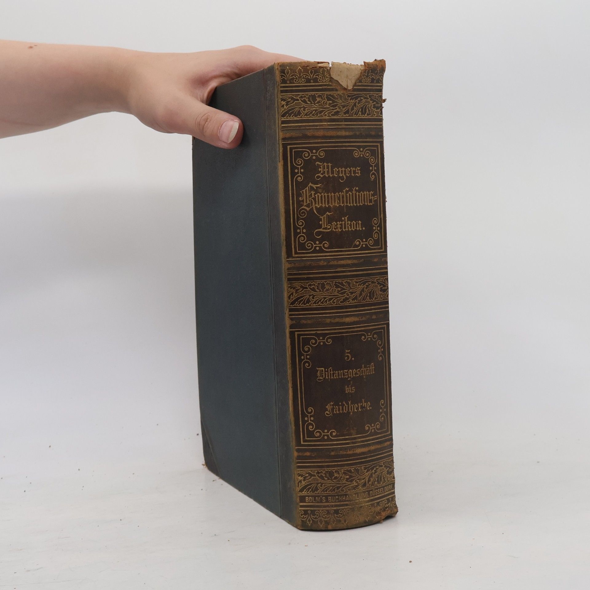 Autores varios Meyers Konversations-Lexikon 5. Distanzgeschäft-Faidherbe