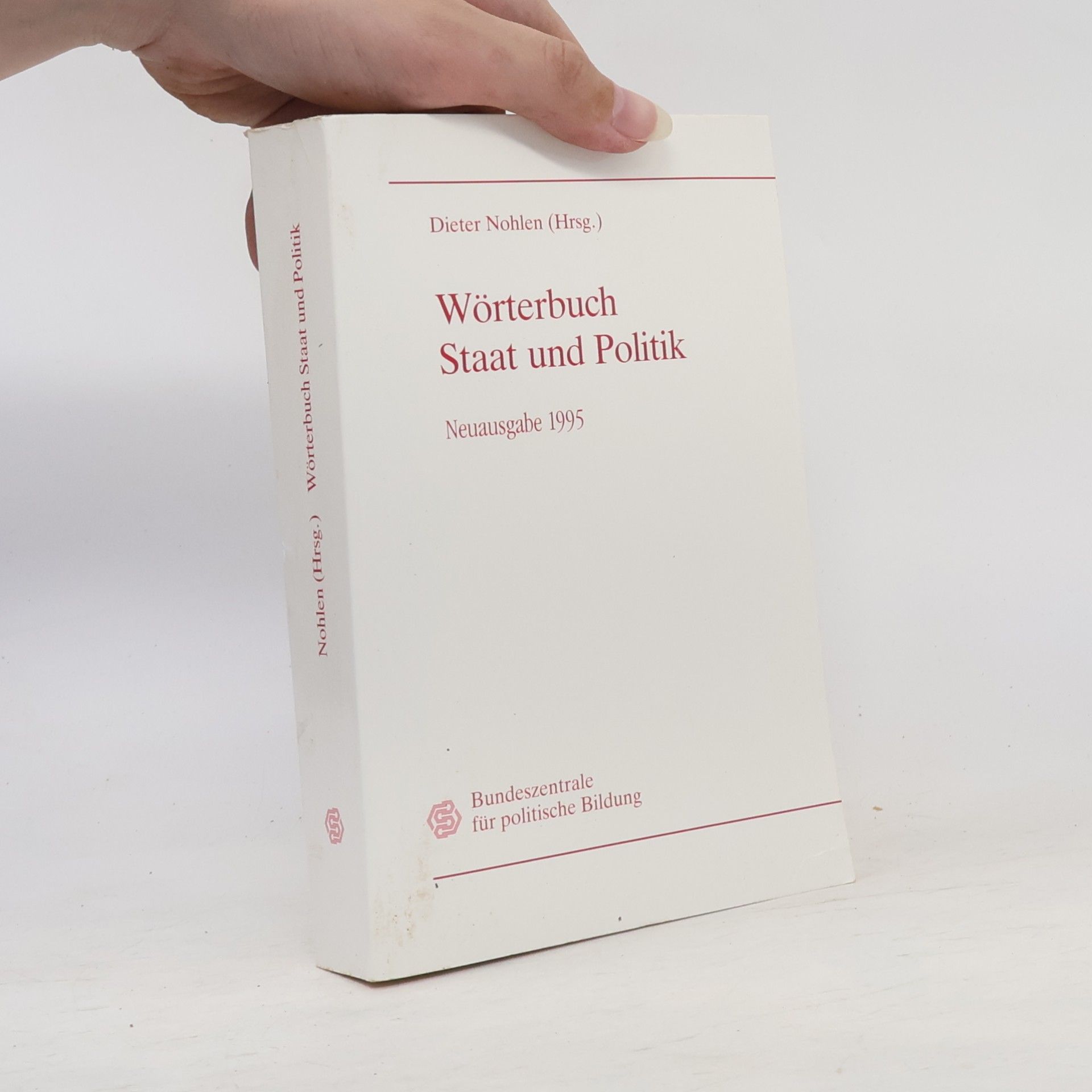 Dieter Nohlen Wörterbuch Staat und Politik