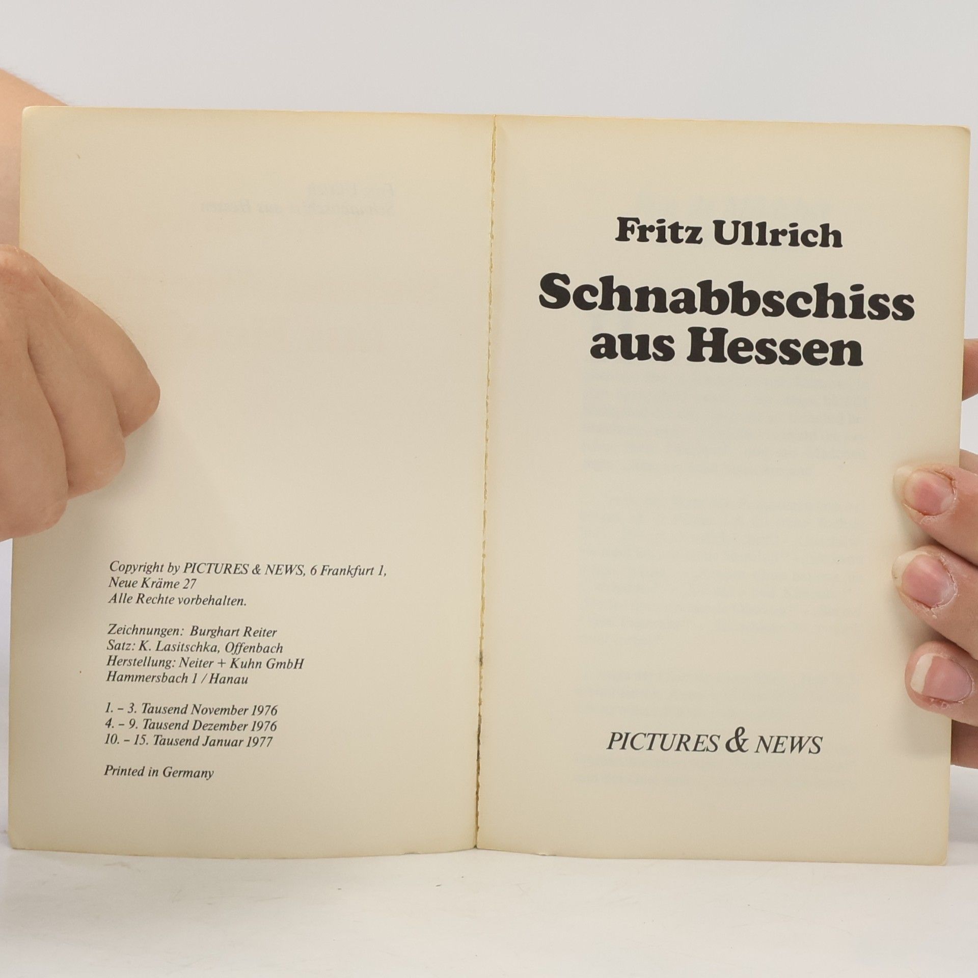 Fritz Ullrich  Schnabbschiss aus Hessen