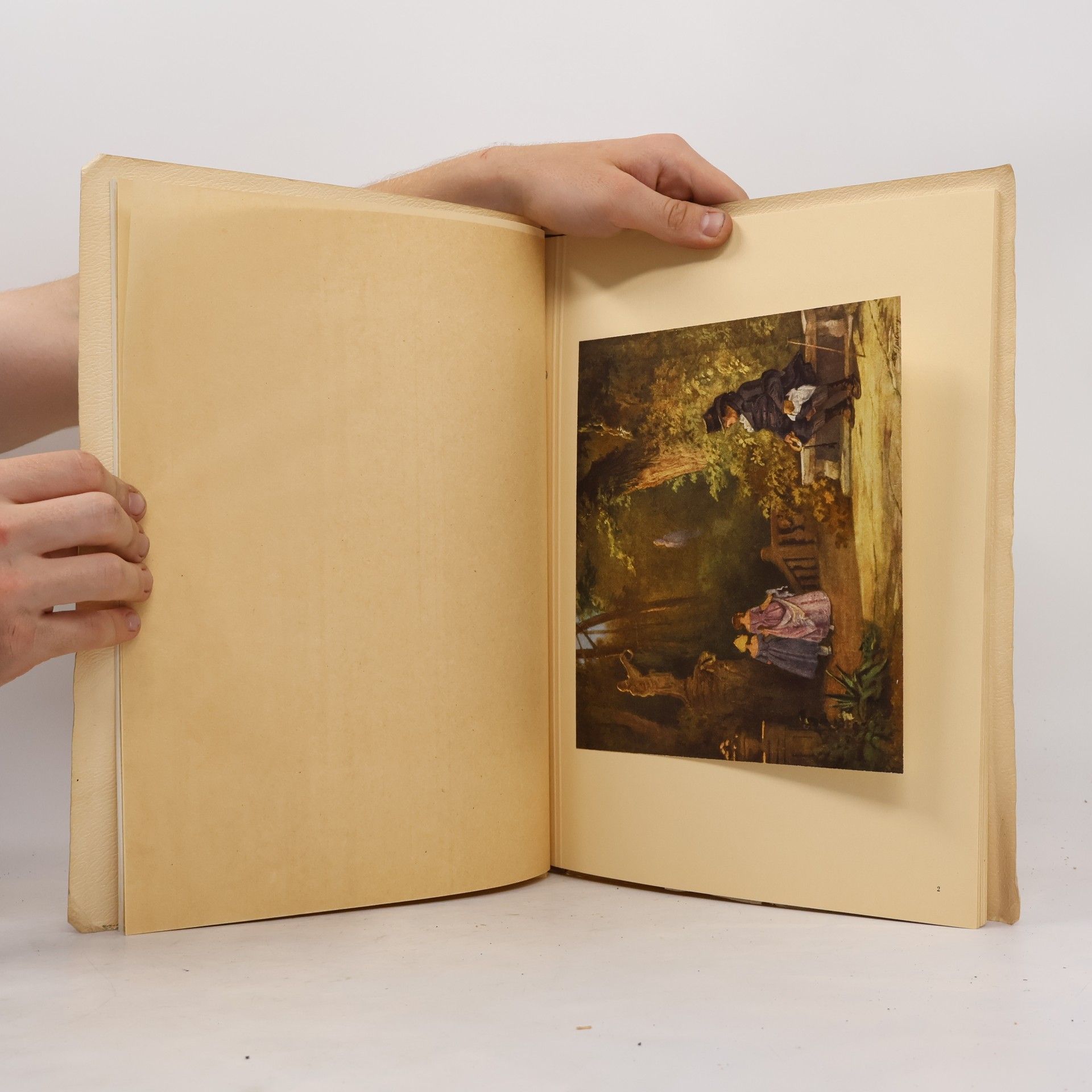 Carl Spitzweg Farbige Gemäldewiedergaben Mappe 119