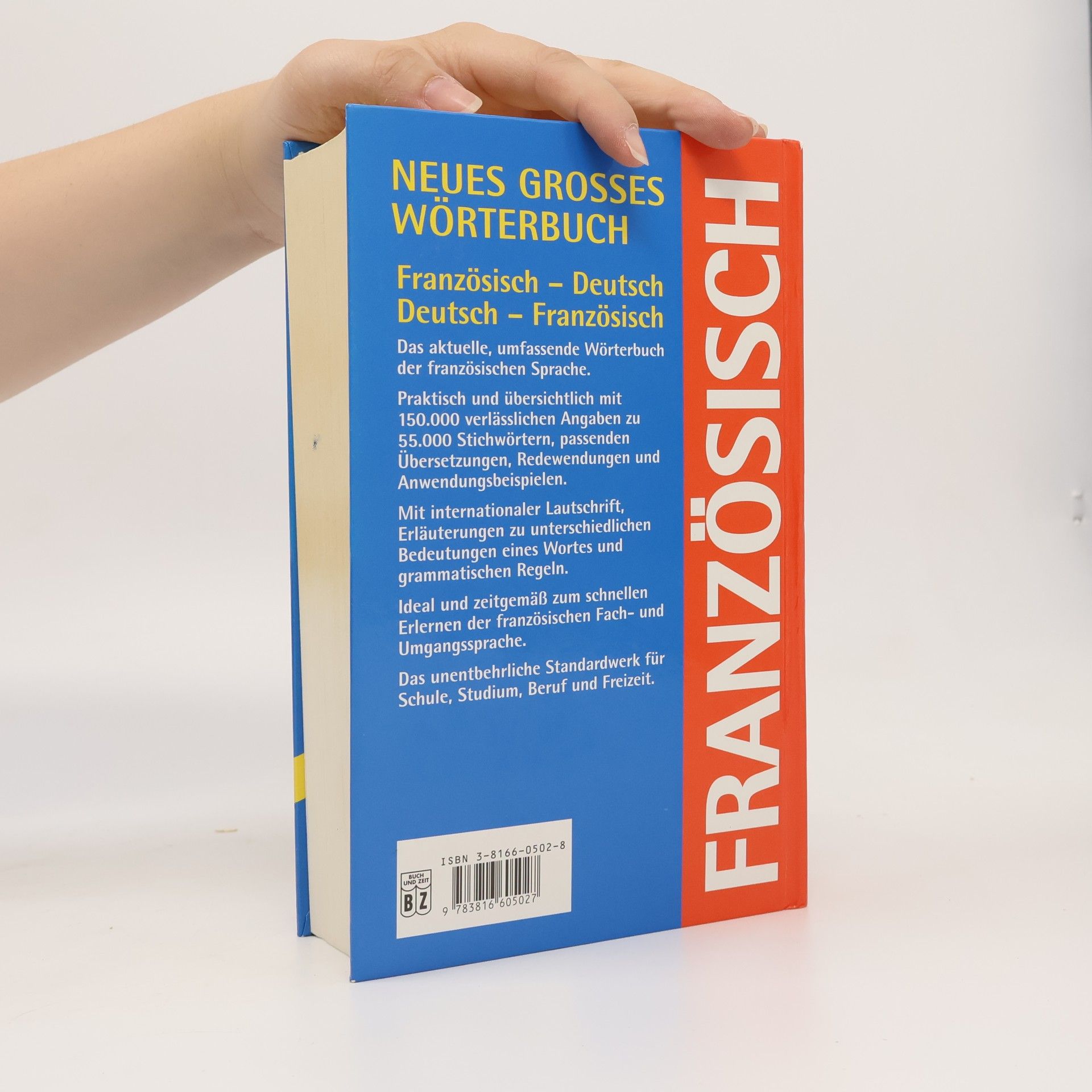 Ilse Hell Neues grosses Wörterbuch Französisch-Deutsch, Deutsch-Französisch