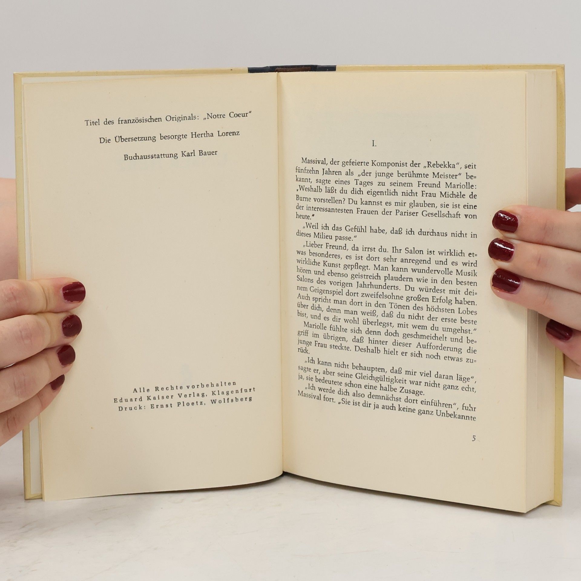 Guy de Maupassant Unser Herz