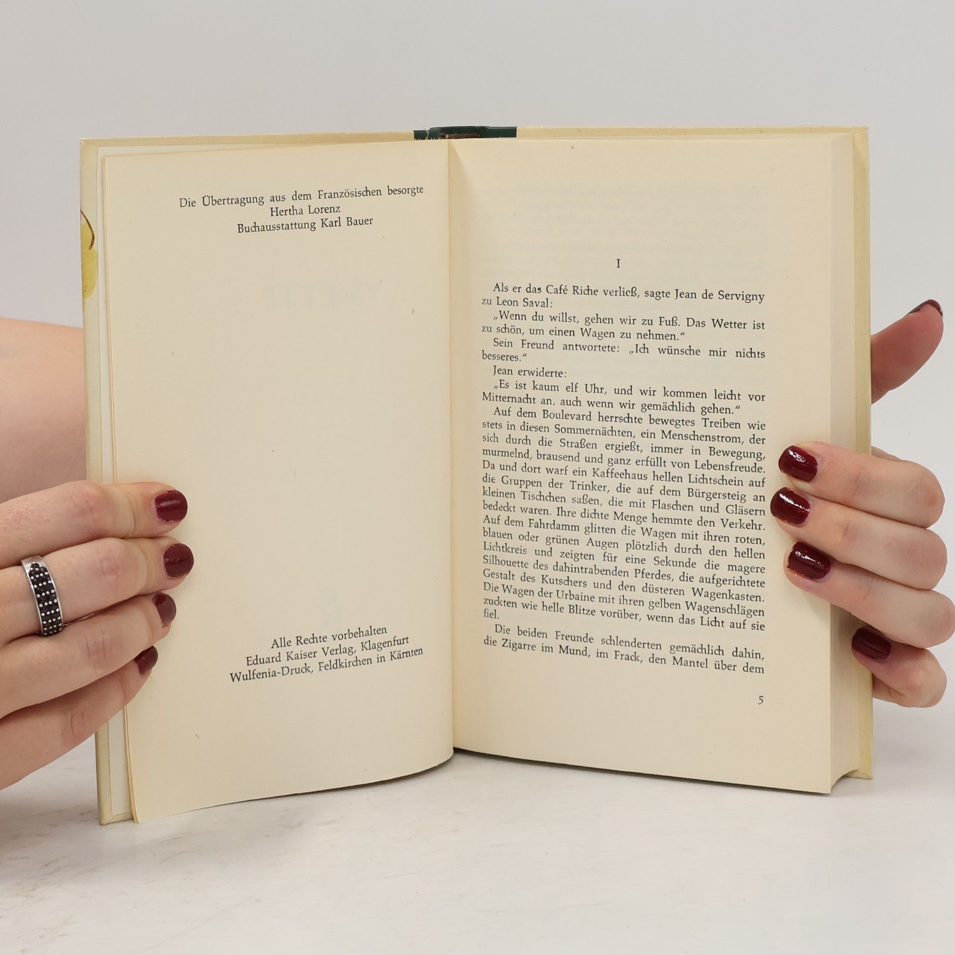 Guy de Maupassant Yvette