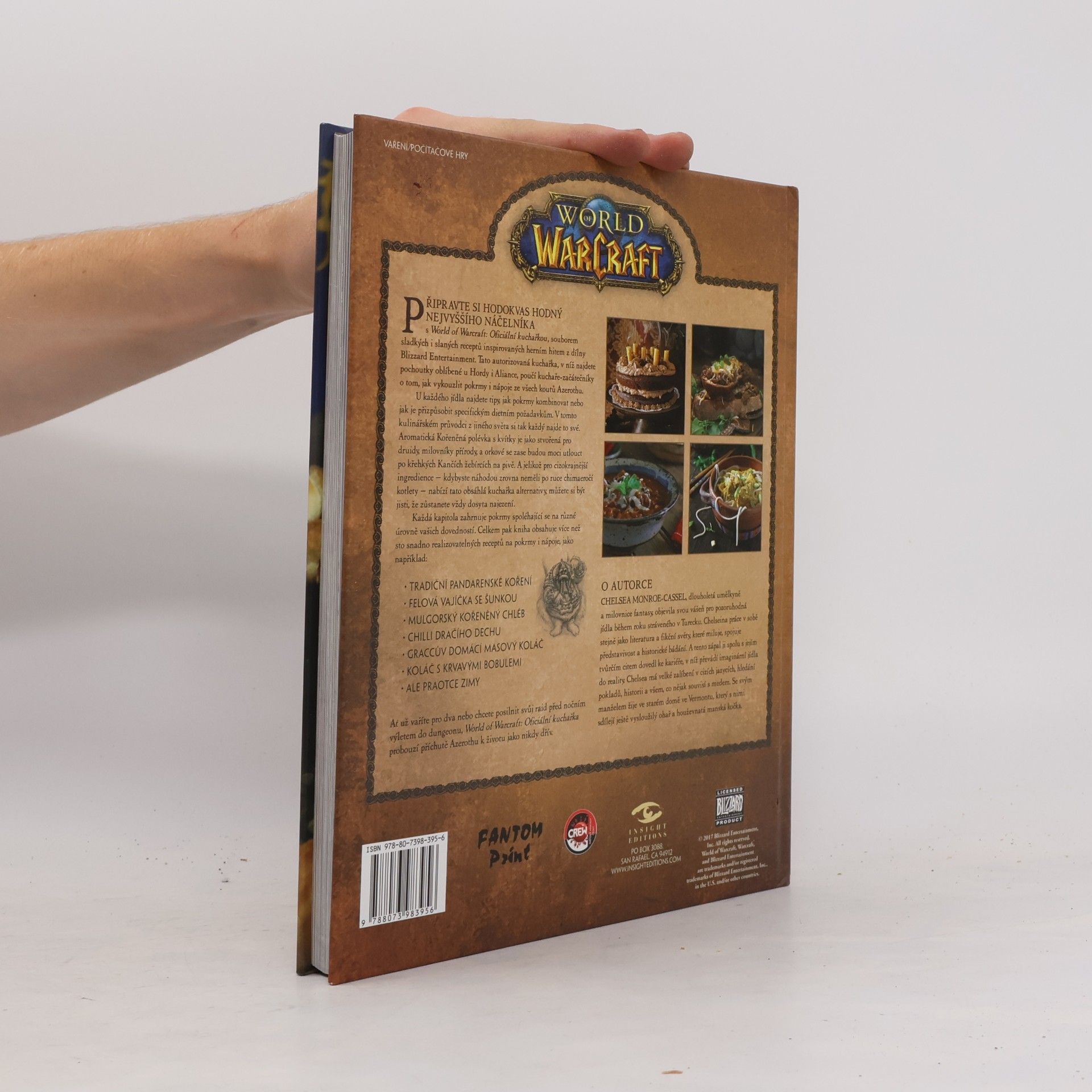 Chelsea Monroe-Cassel World of Warcraft: Oficiální kuchařka