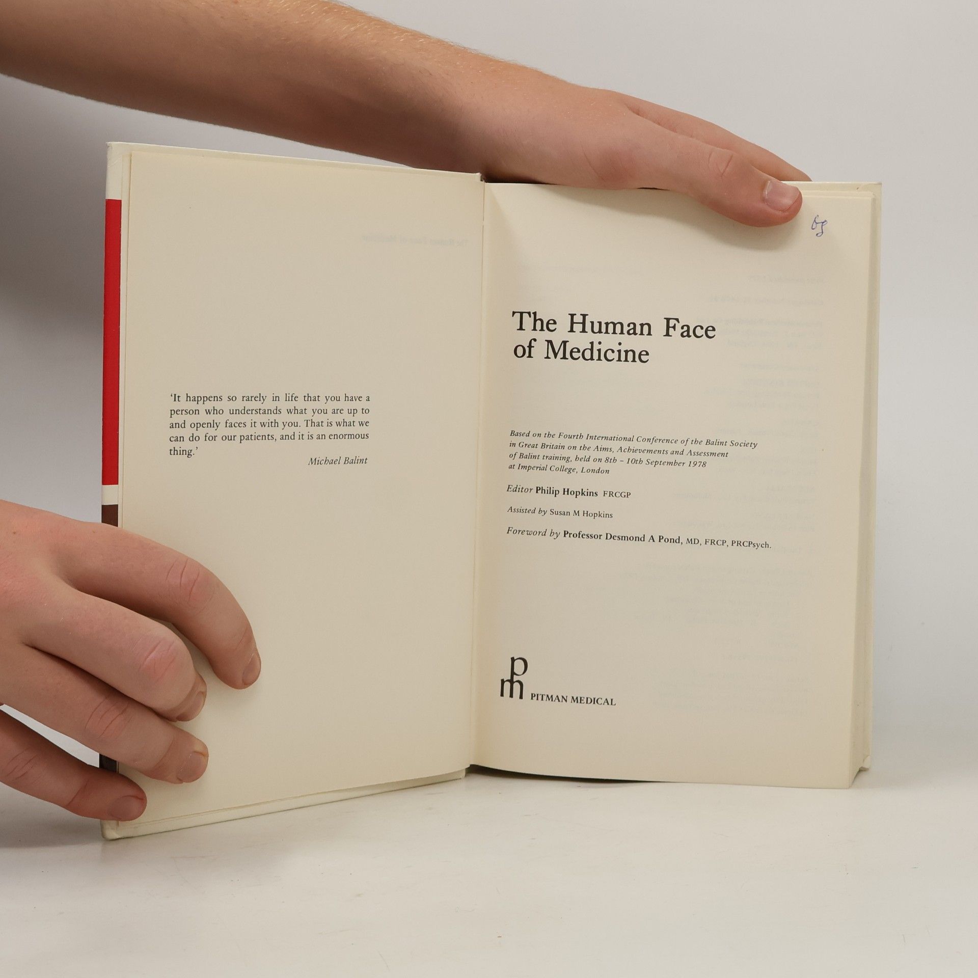 Philip O. Hopkins The Human Face of Medicine