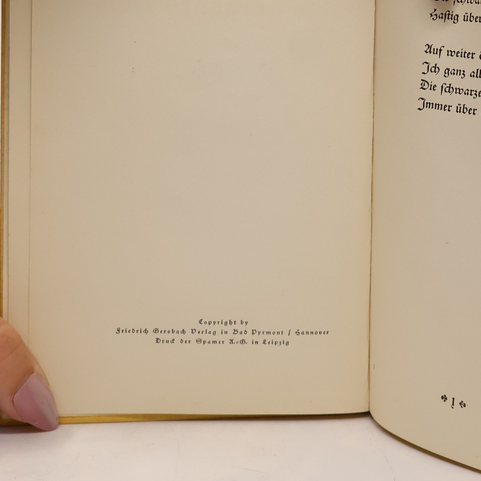 Hermann Löns Mein goldenes Buch. Dichtungen