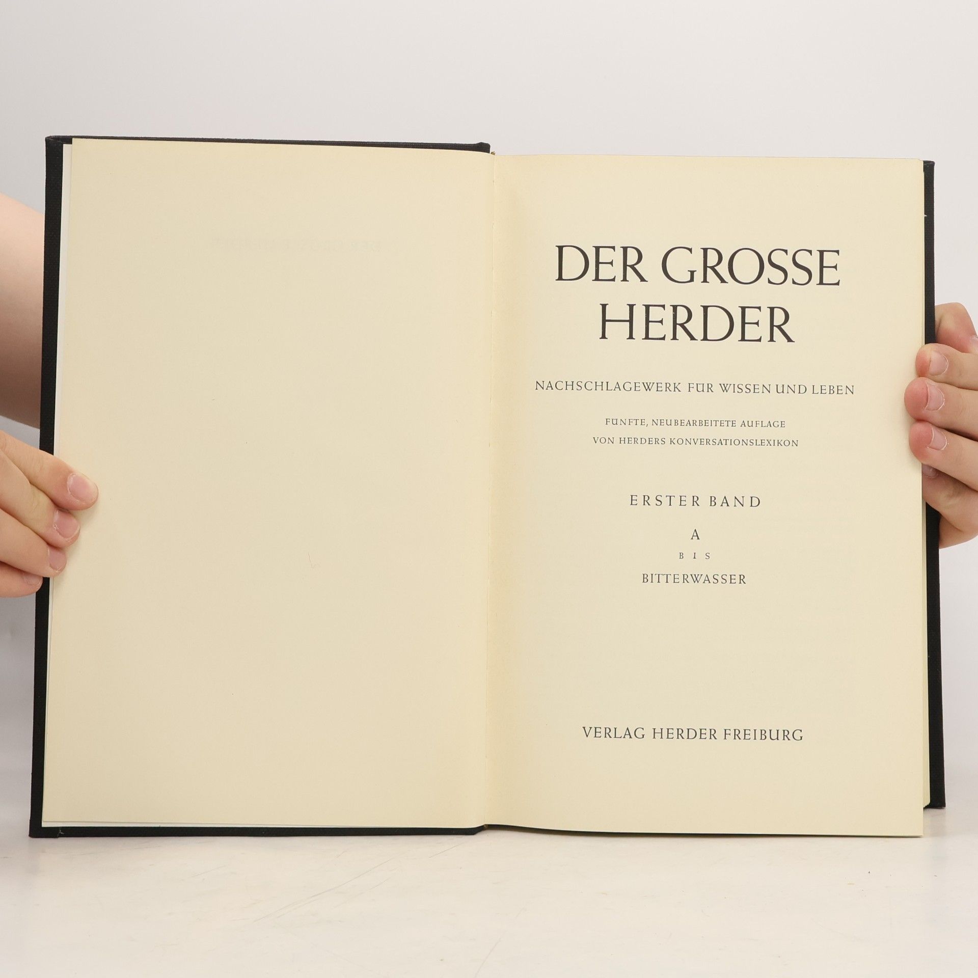 Autorenkollektiv Der grosse Herder. Band 1