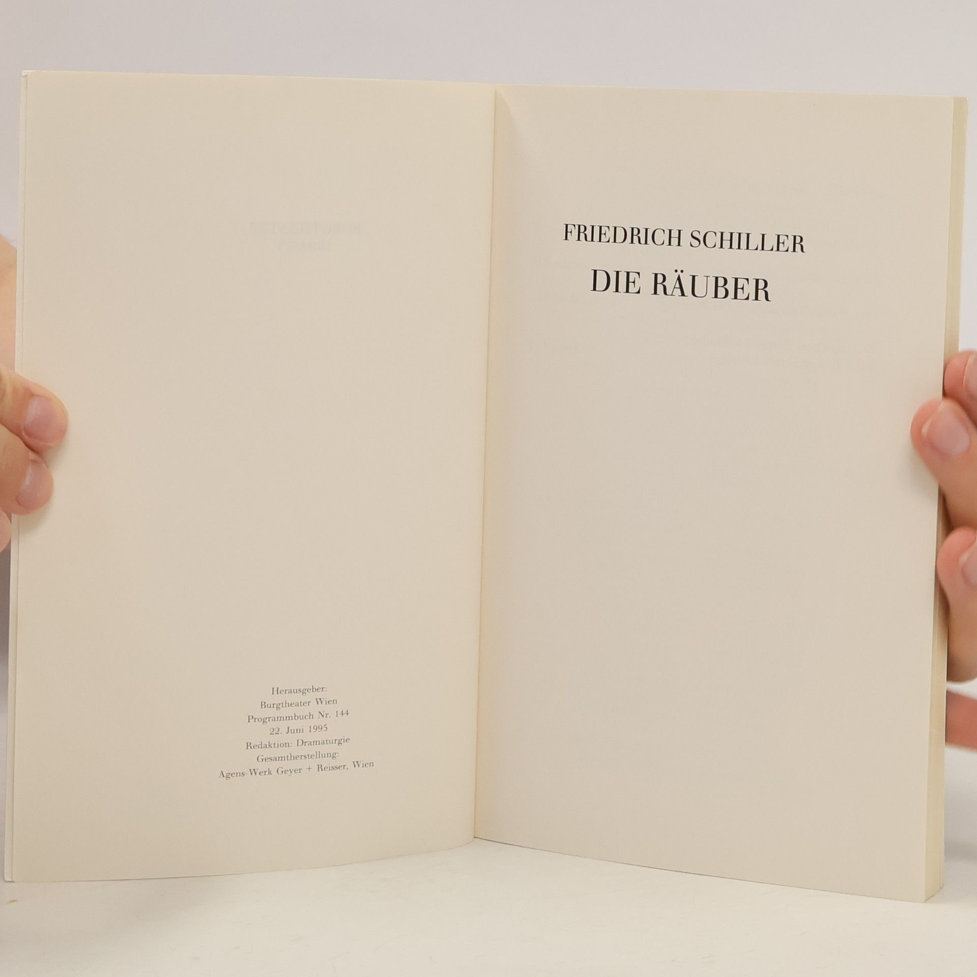 Friedrich Schiller Die Räuber
