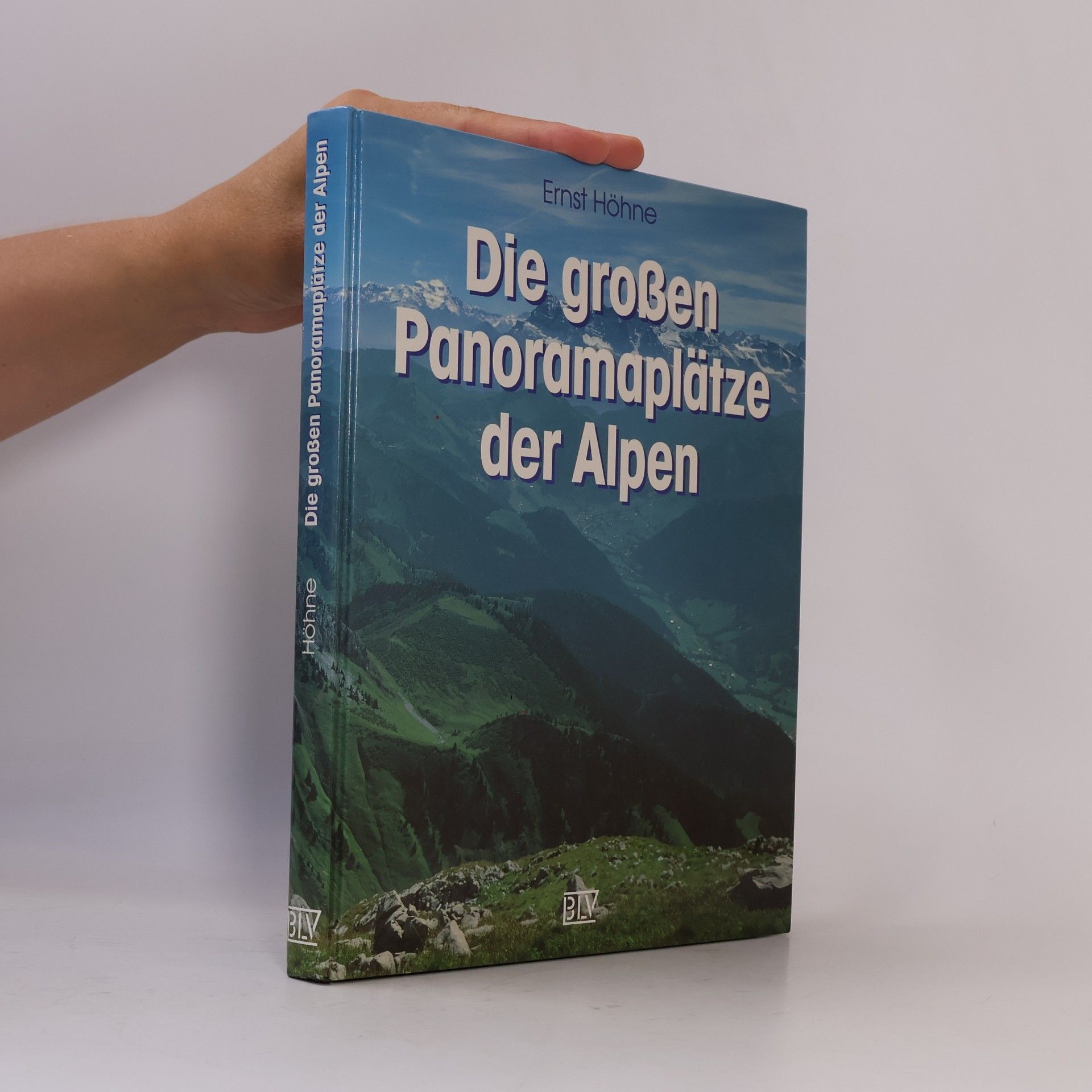 Ernst Höhne Die grossen Panoramaplätze der Alpen
