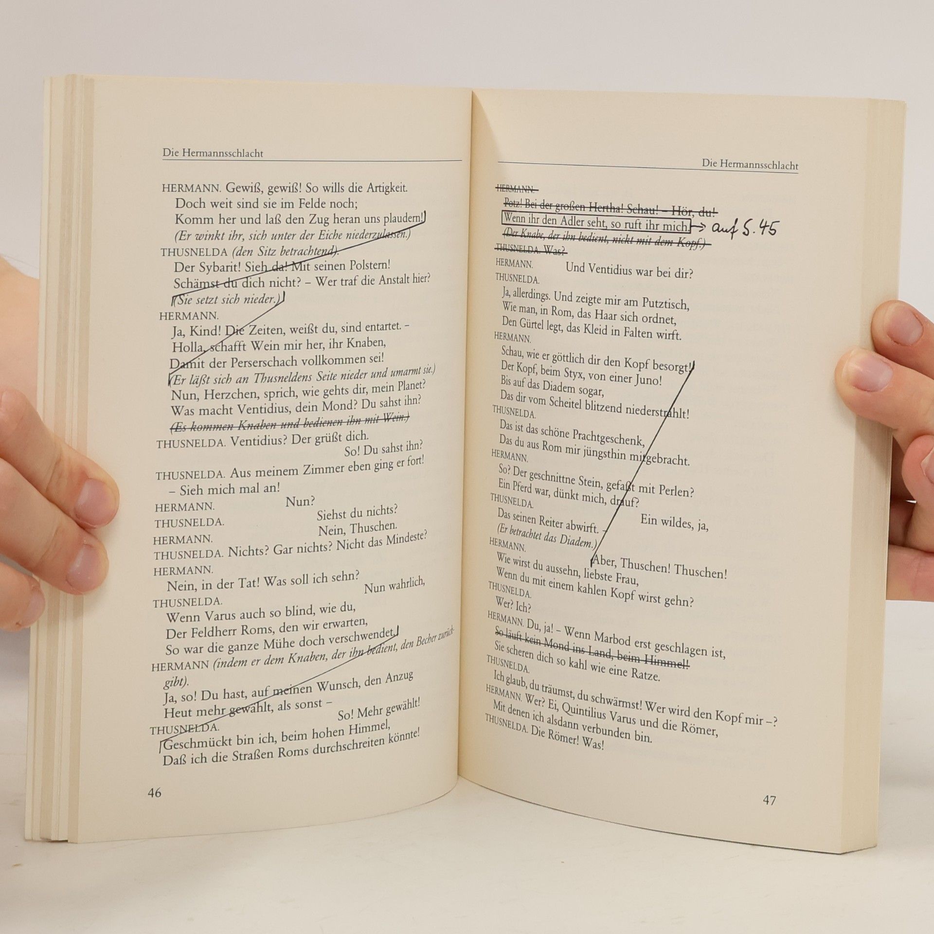 Heinrich von Kleist Die Hermannschlacht