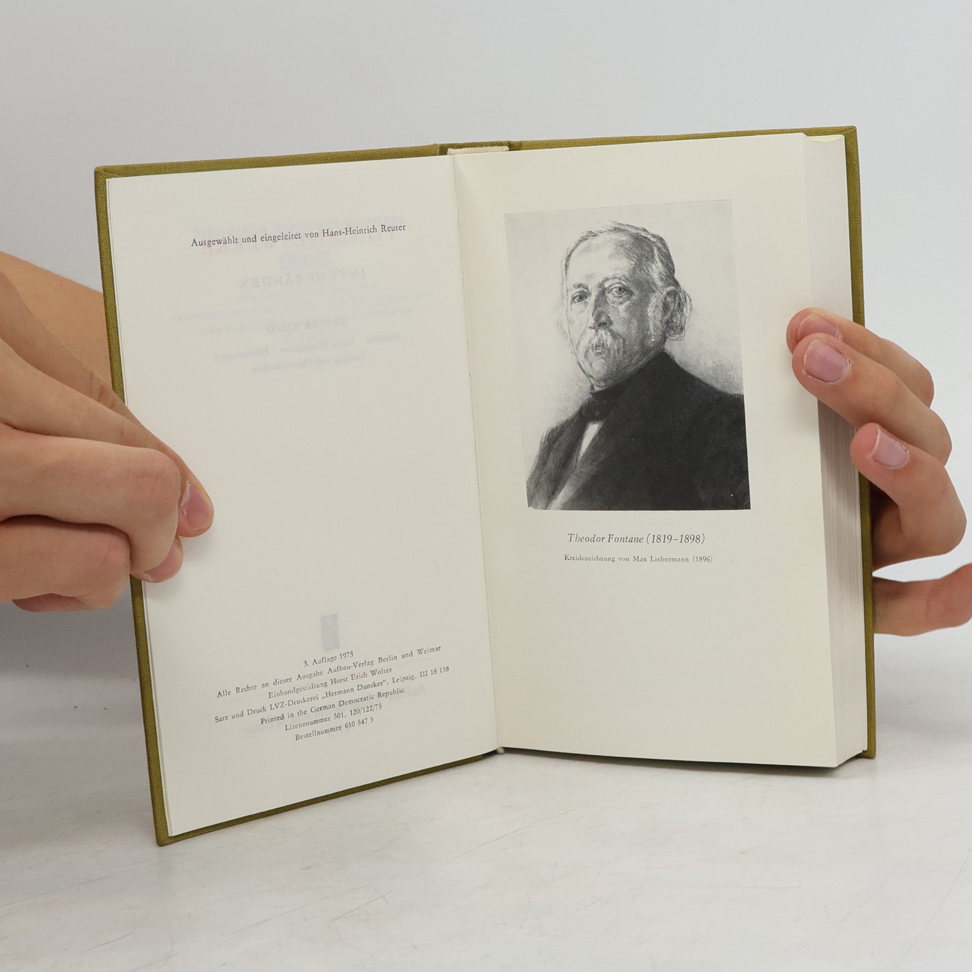 Theodor Fontane Theodor Fontane 1