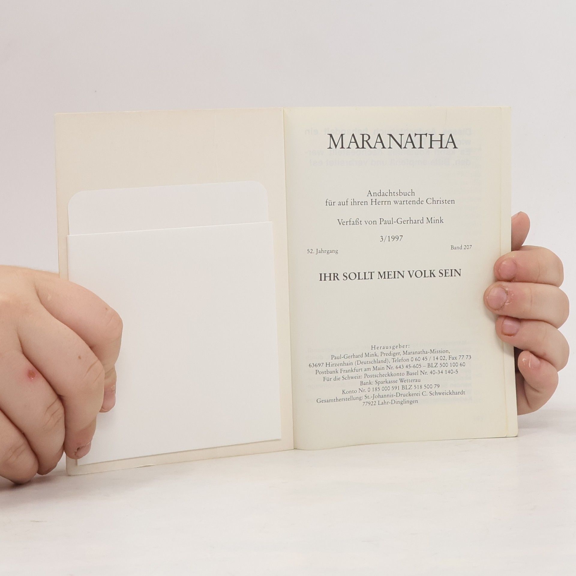 kolektiv Maranatha Andachtsbuch 3/1997
