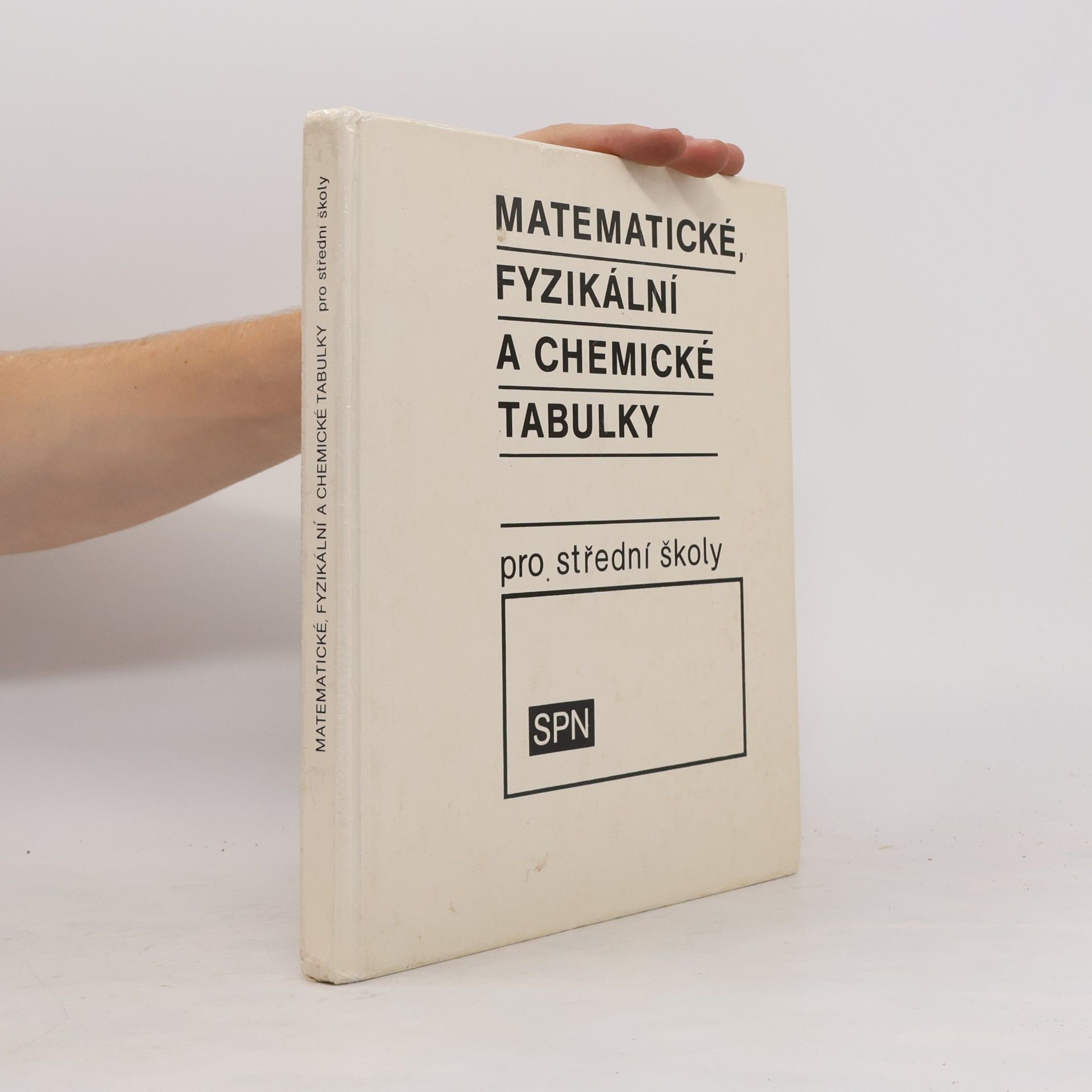 Auteurscollectief Matematické, fyzikální a chemické tabulky pro střední školy