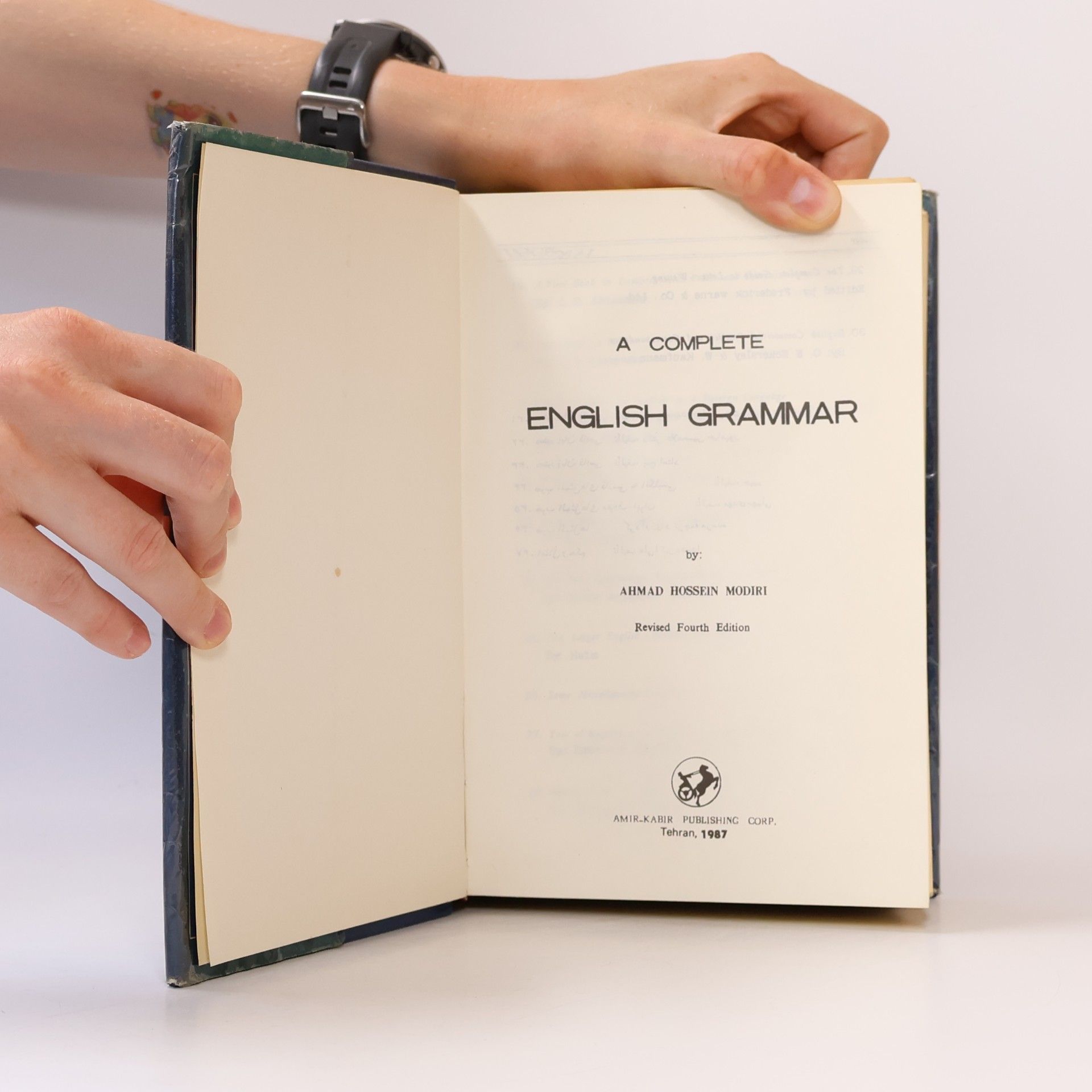 Ahmad Hossein Modiri A Complete English Grammar