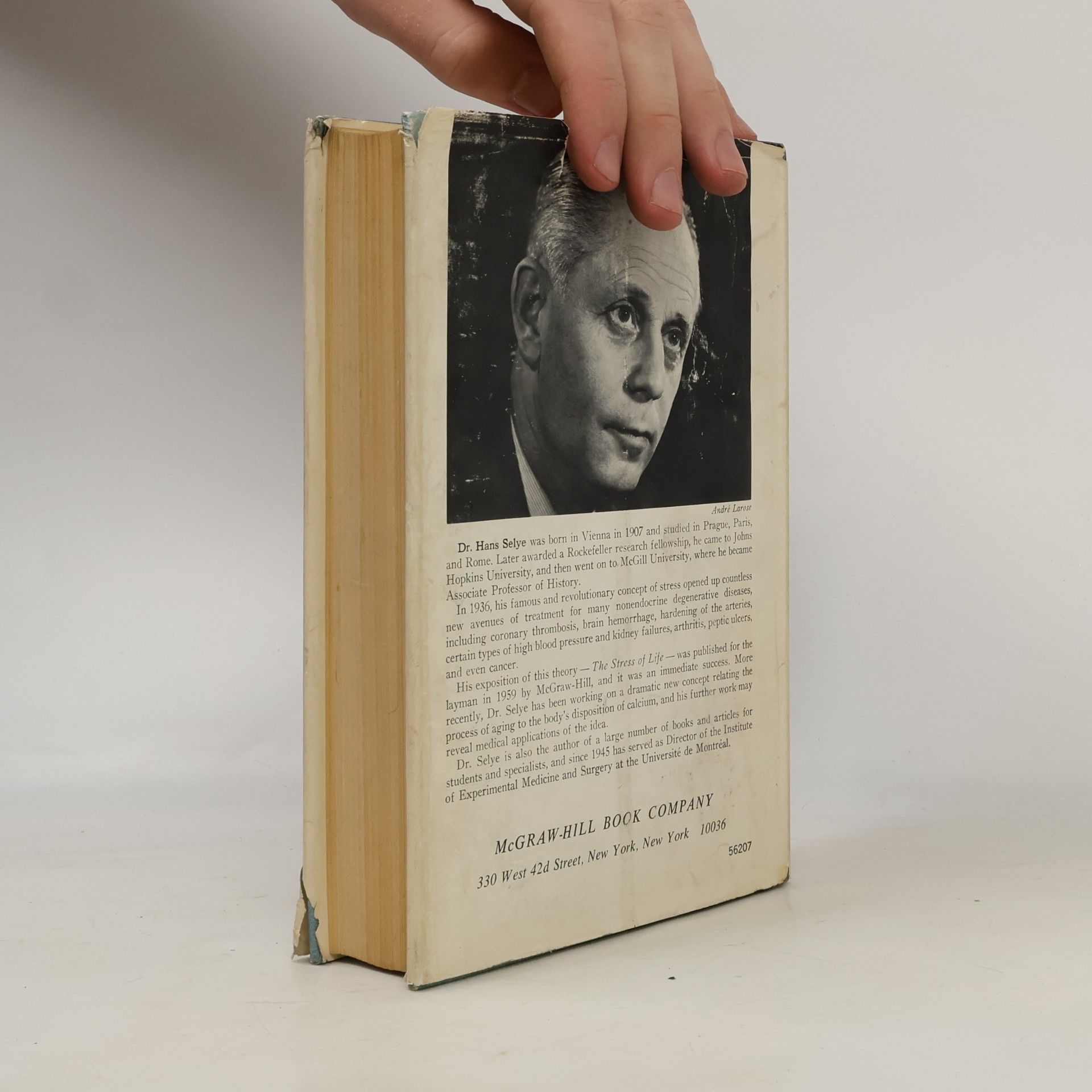 Hans Selye From dream to discovery : on being a scientist