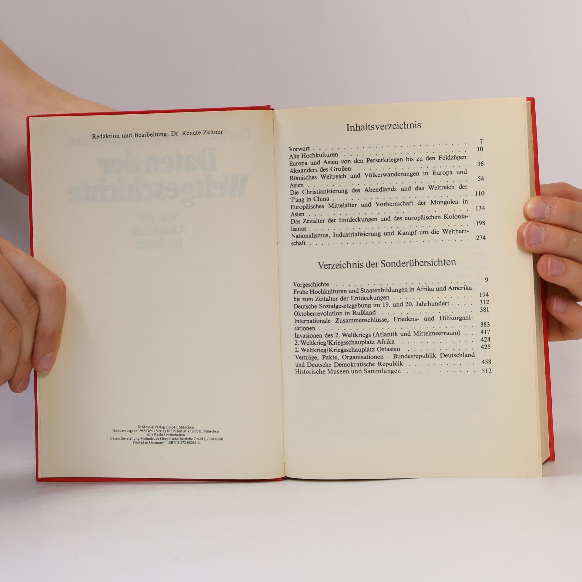 Gerhard Hellwig Daten der Weltgeschichte. Von der Altsteinzeit bis heute