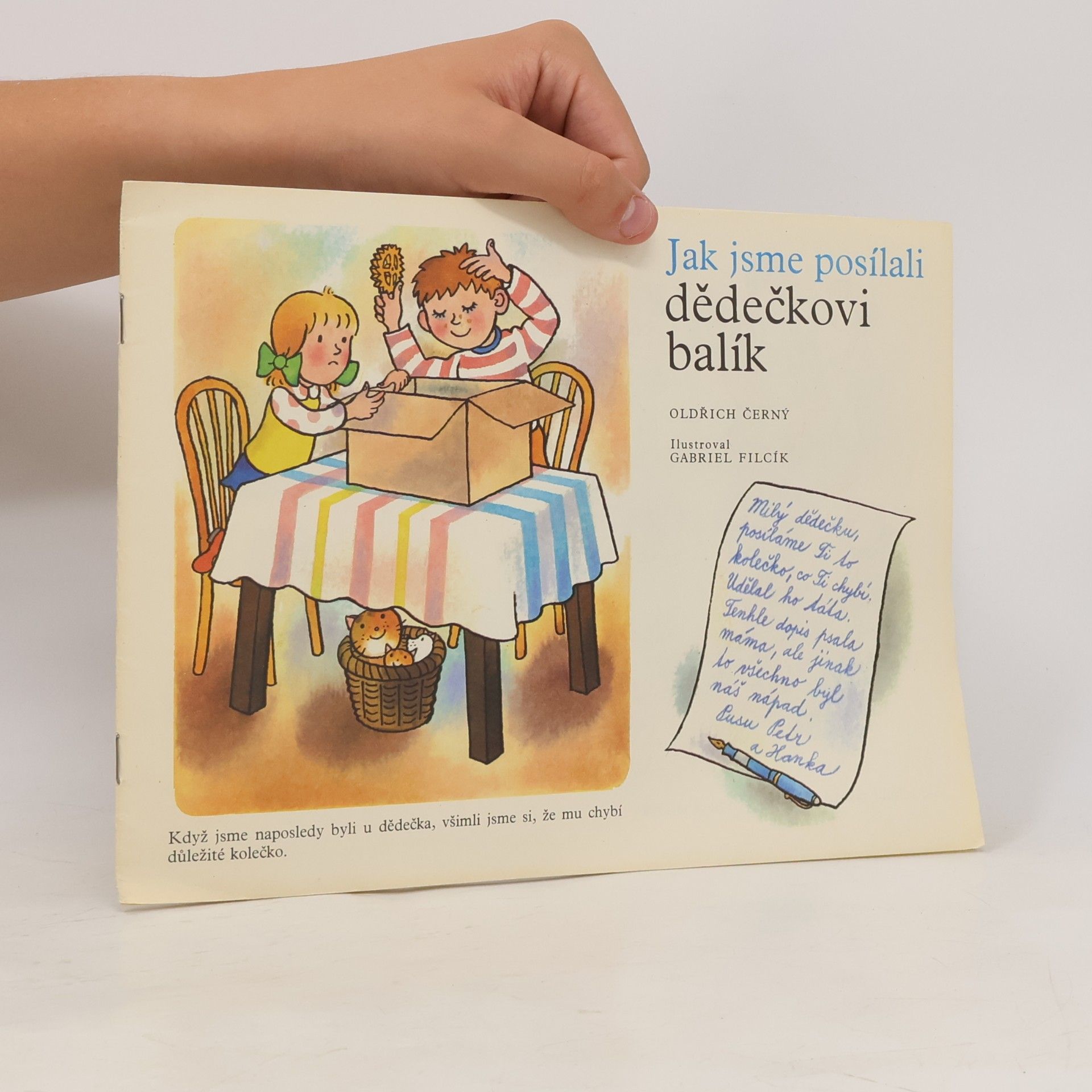 Oldřich Černý Jak jsme posílali dědečkovi balík