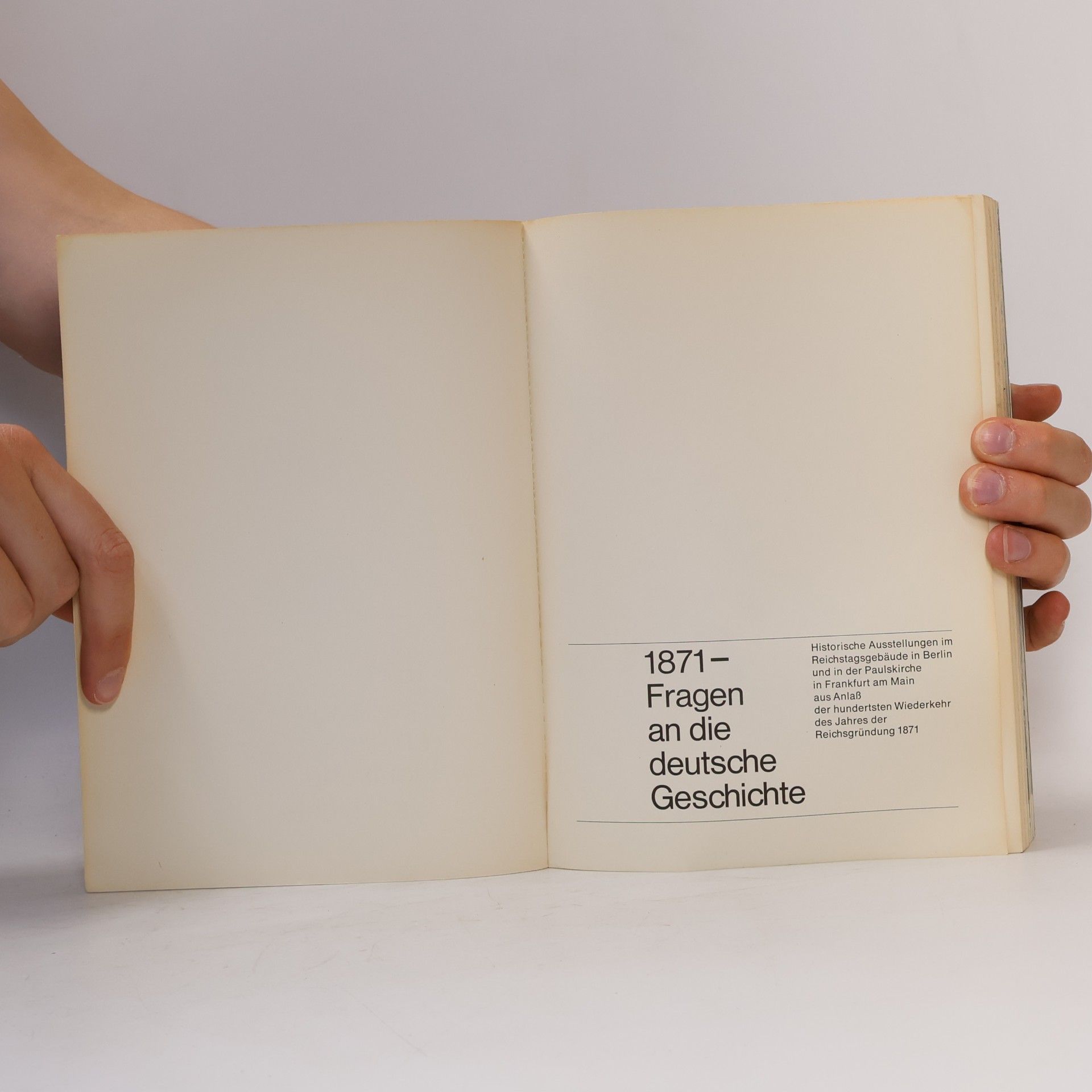 Autorenkollektiv 1871 - Fragen an die deutsche Geschichte