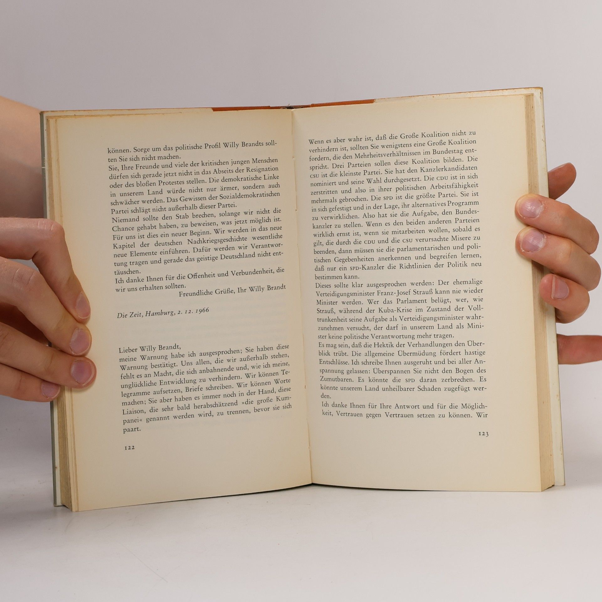Günter Grass Über das Selbst verständliche