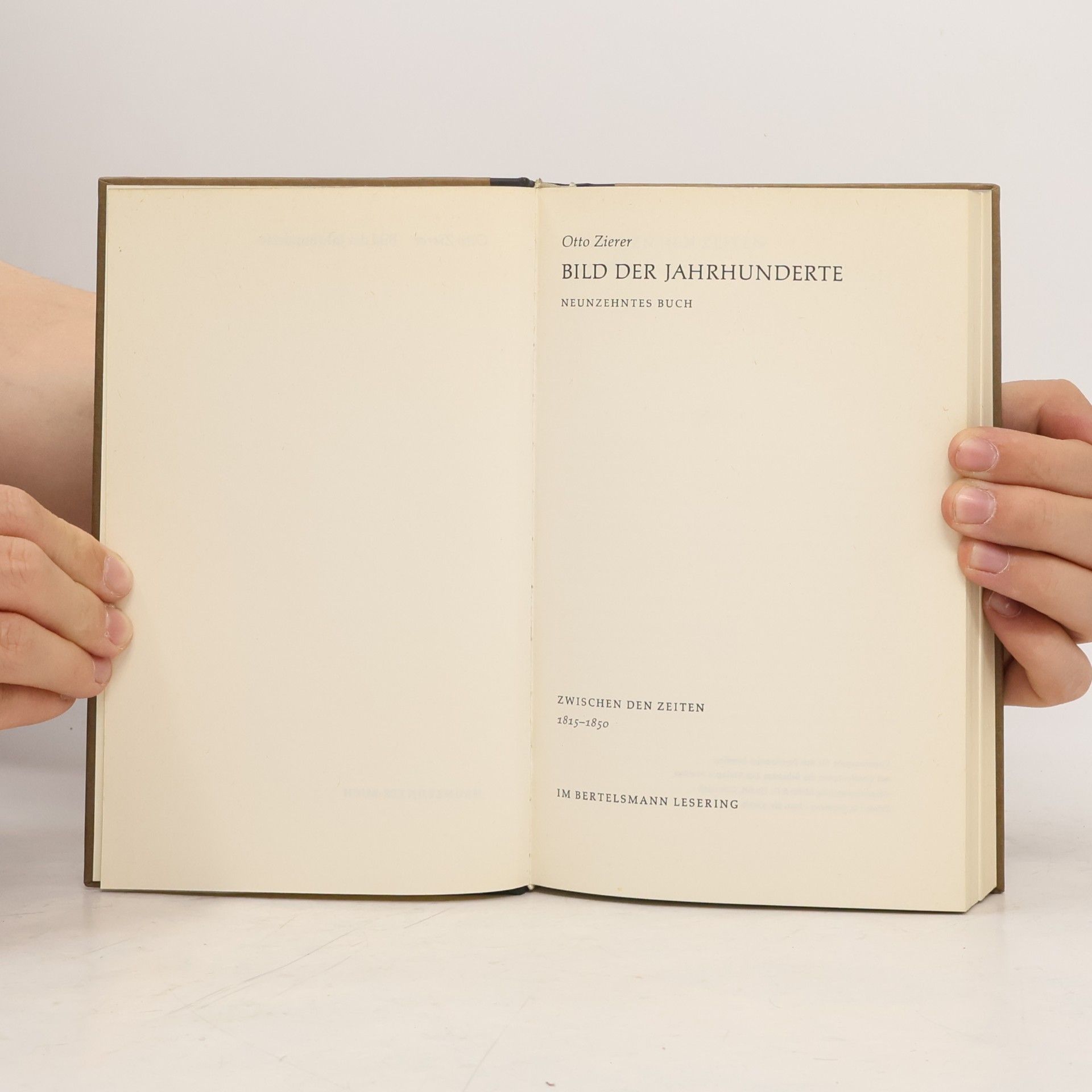 Otto Zierer Bild der Jahrhunderte. Weltgeschichte 19