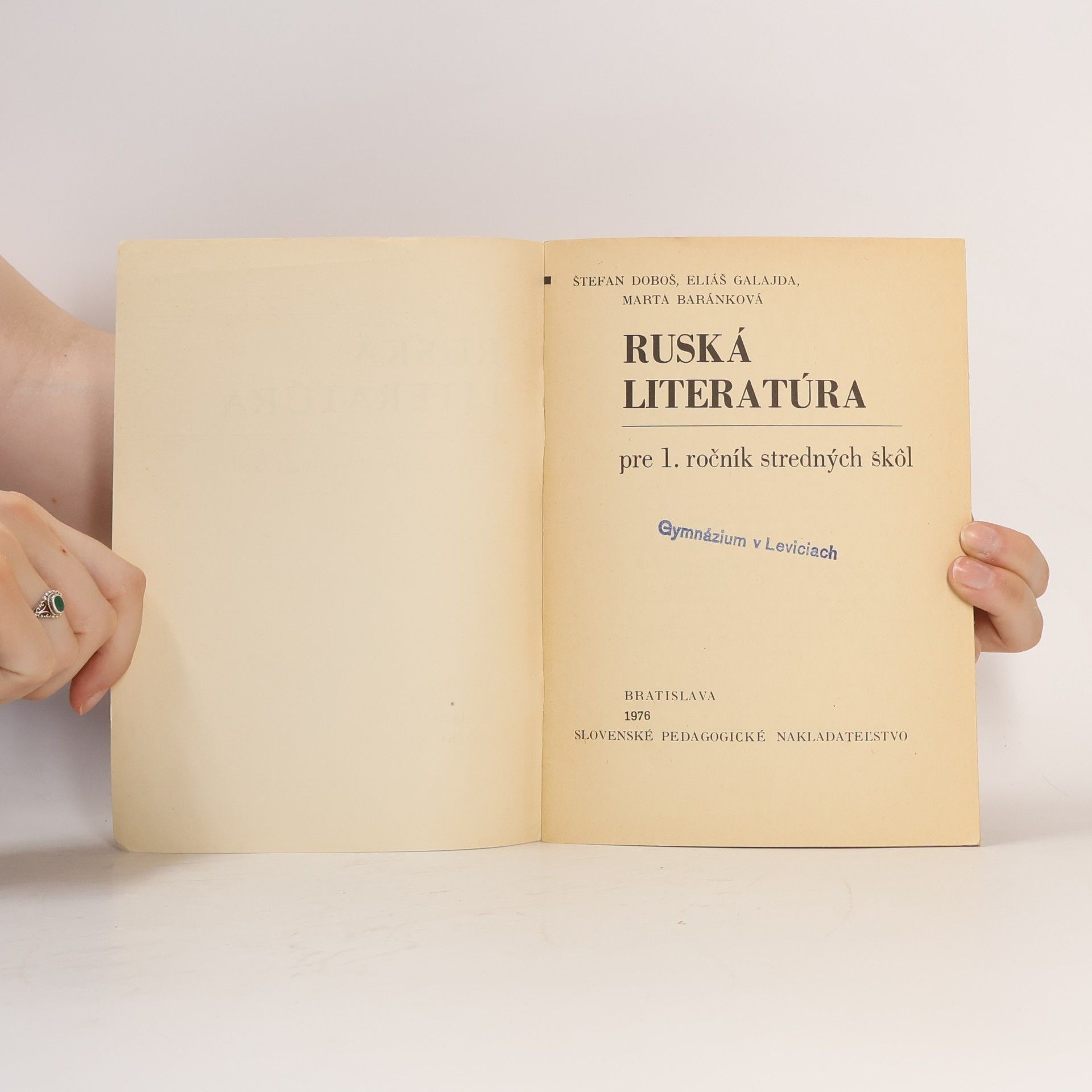 Auteurscollectief Ruská literatúra