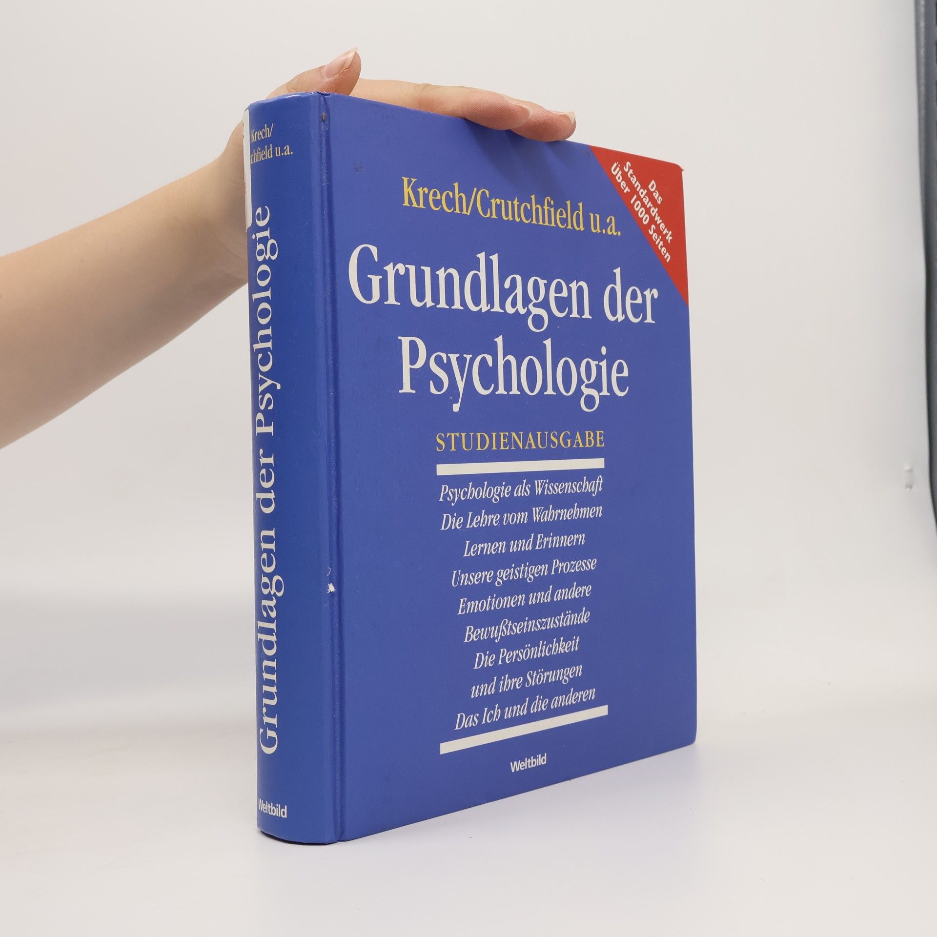 David Krech Grundlagen der Psychologie