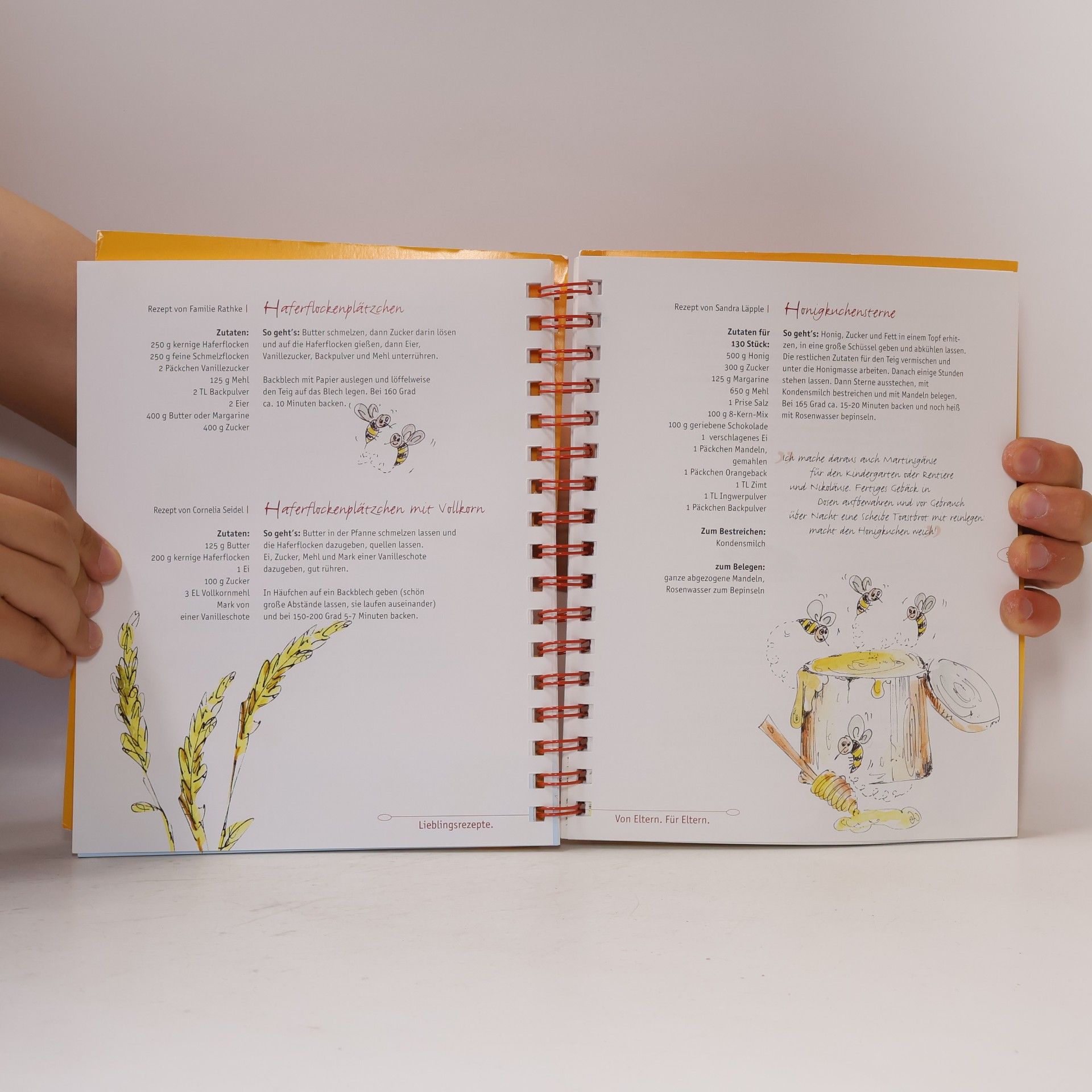 Das Backbuch mit Lieblingsrezepten von Eltern für Eltern