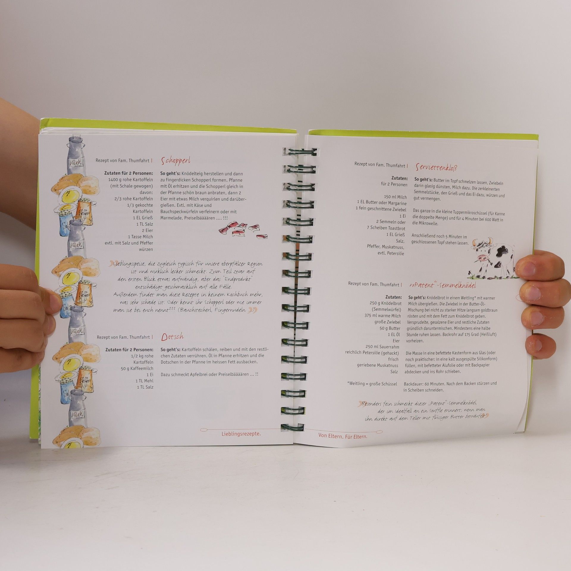 Das Kochbuch mit Lieblingsrezepten von Eltern für Eltern