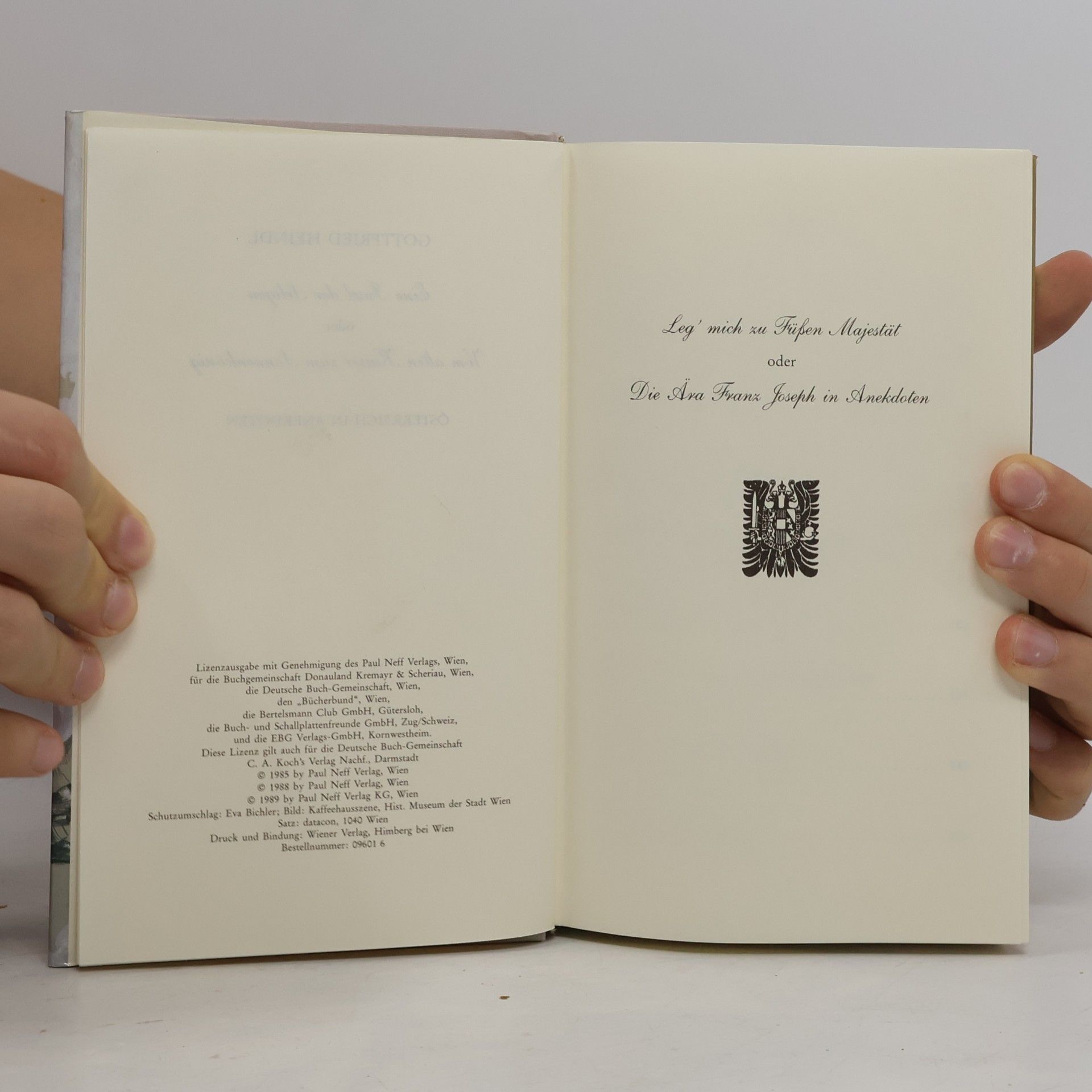 Gottfried Heindl Eine Insel der Seligen