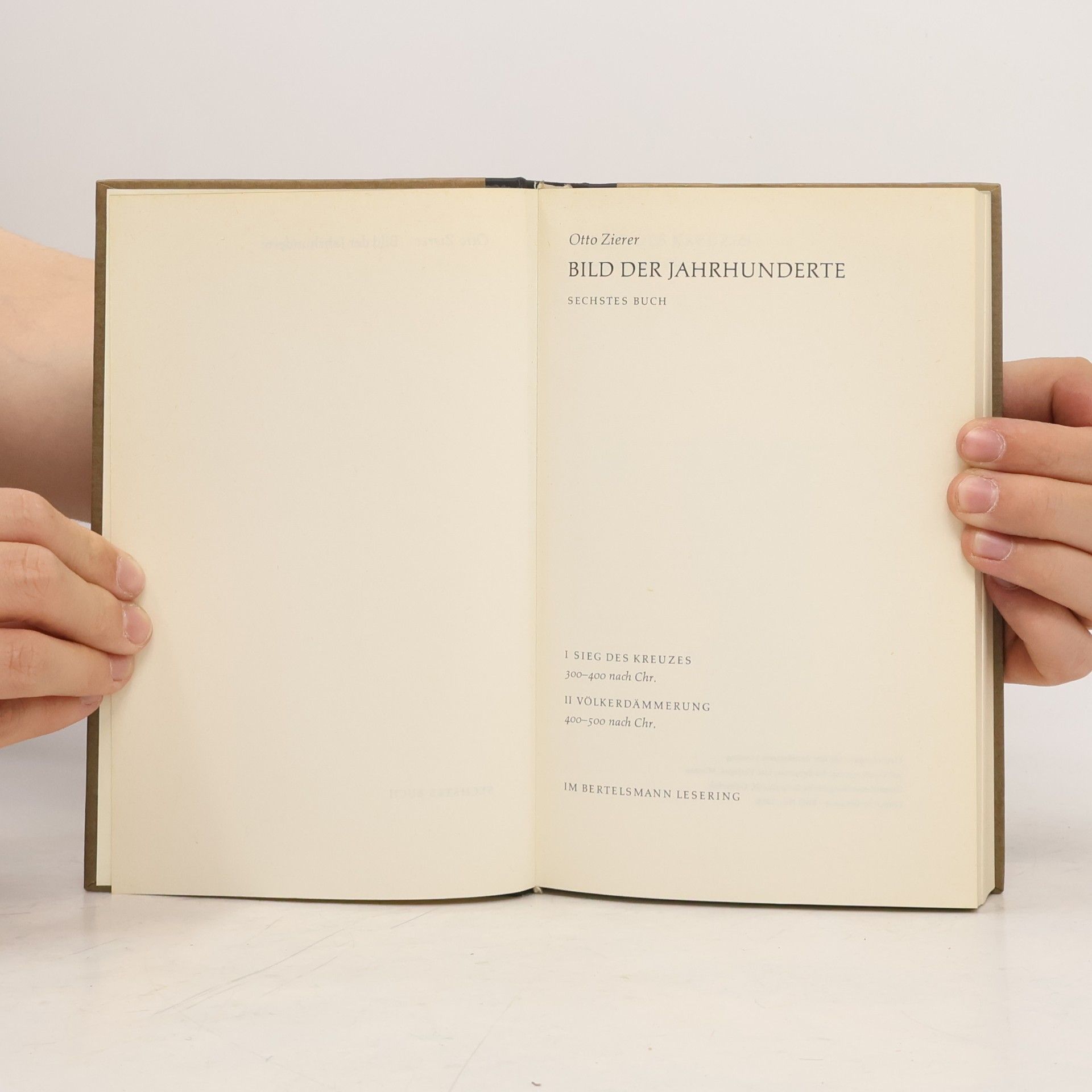 Otto Zierer Bild der Jahrhunderte. Weltgeschichte 6