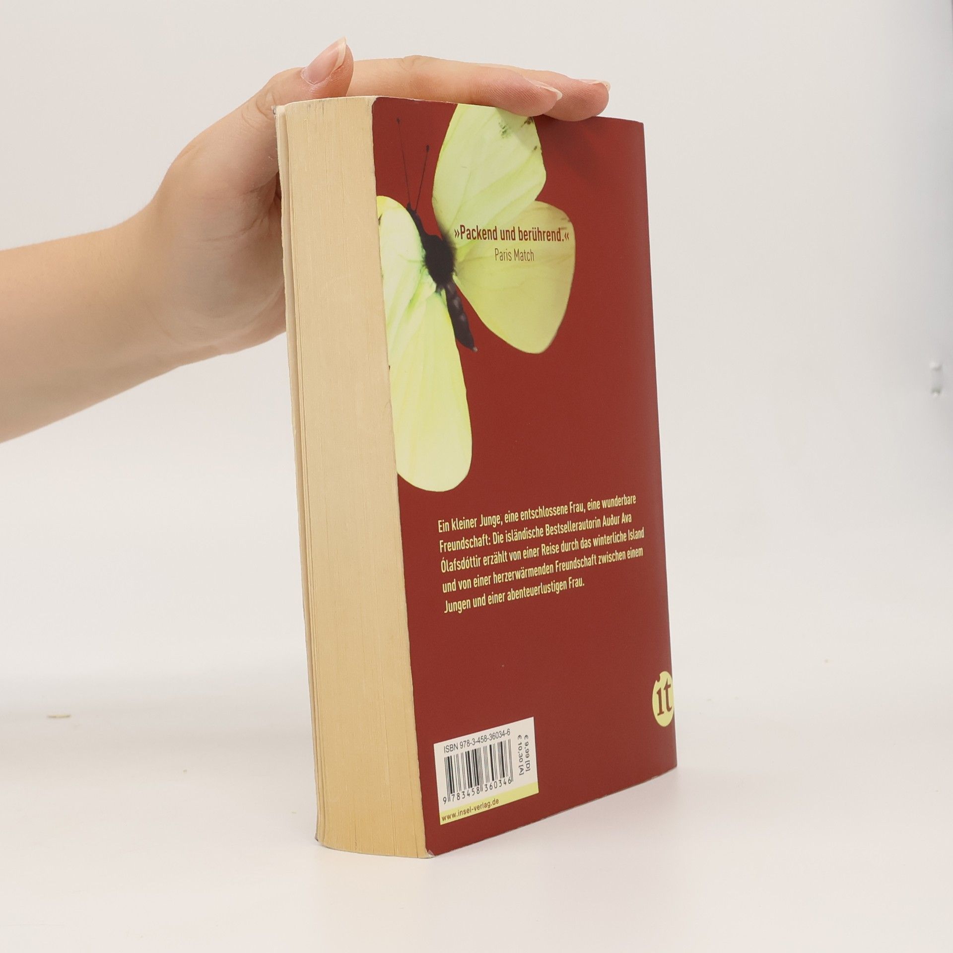 Auður Ava Ólafsdóttir Ein Schmetterling im November