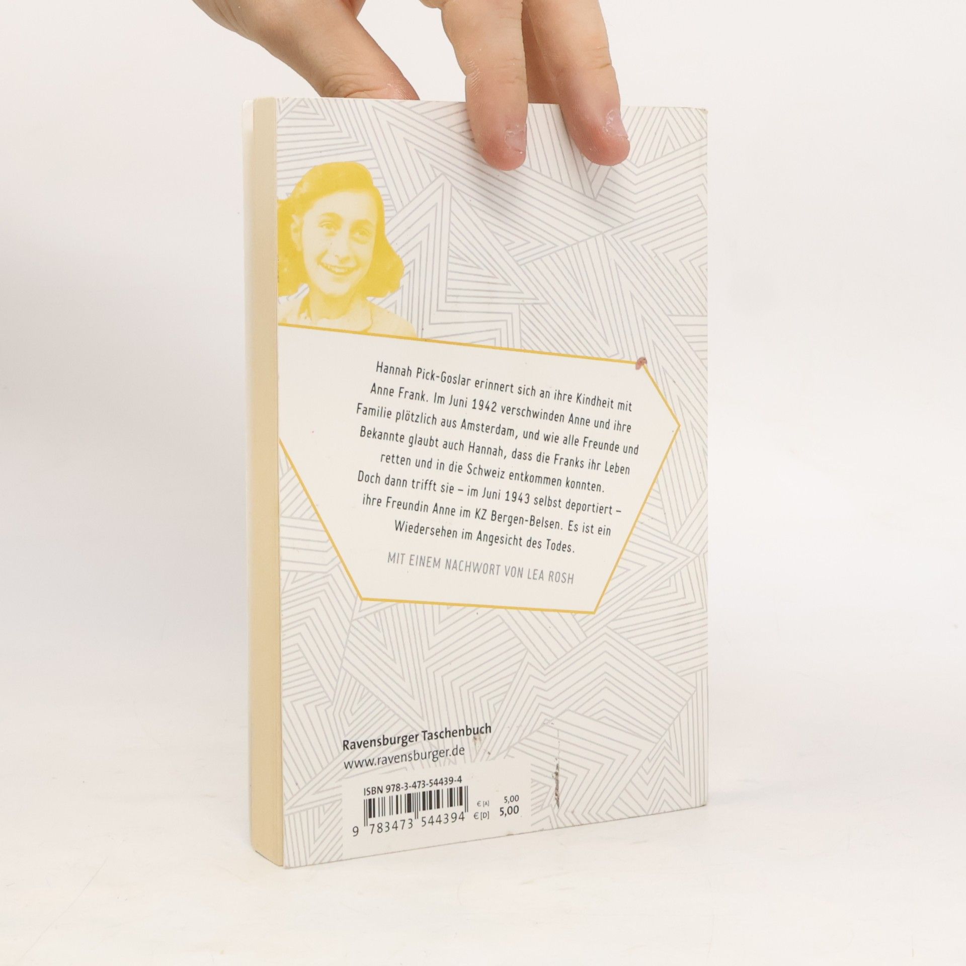 Alison Leslie Gold Erinnerungen an Anne Frank