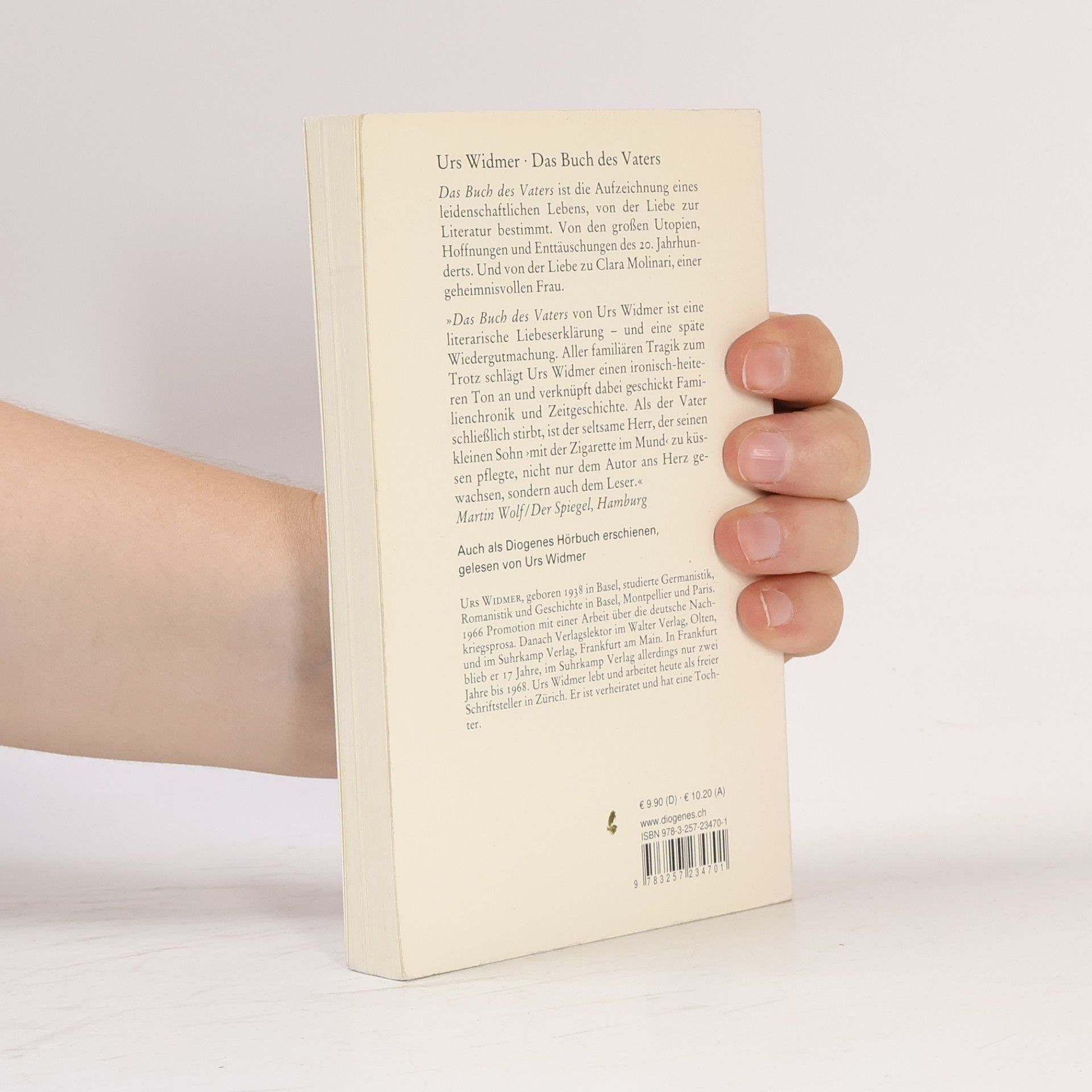 Urs Widmer Das Buch des Vaters