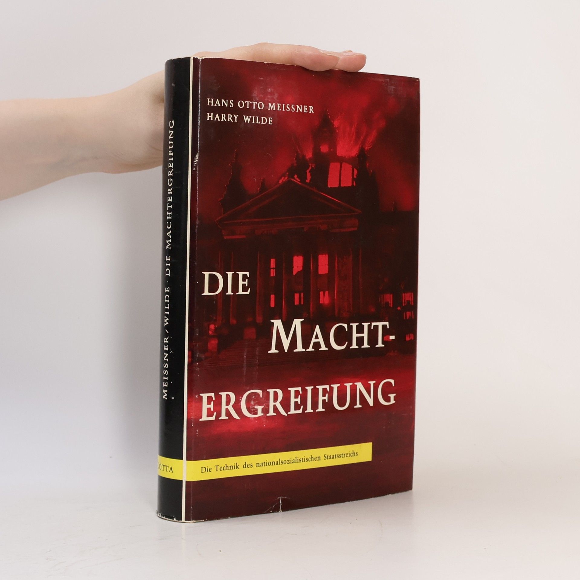 Hans-Otto Meissner Die Machtergreifung