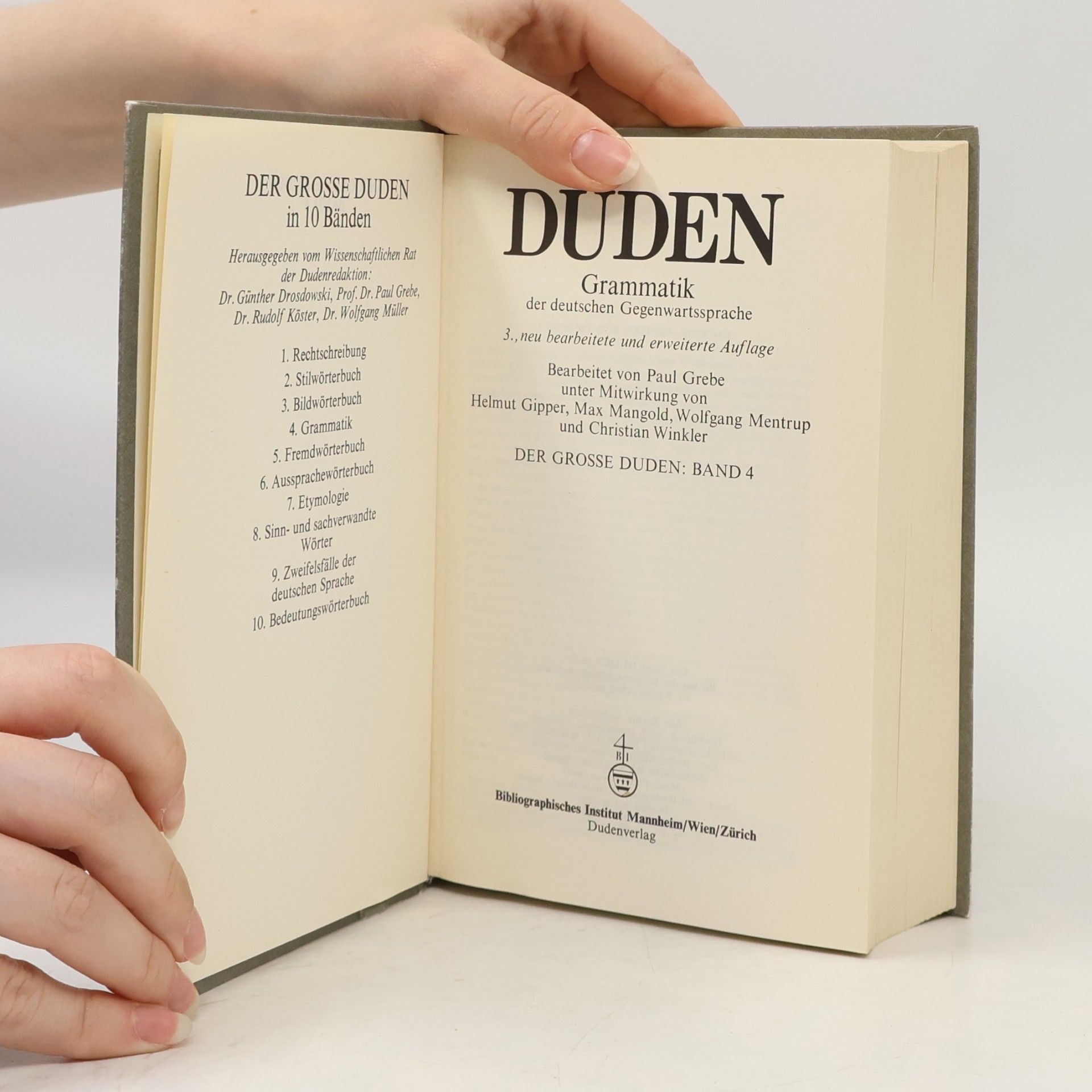 Auteurscollectief Der grosse Duden 4. Grammatik