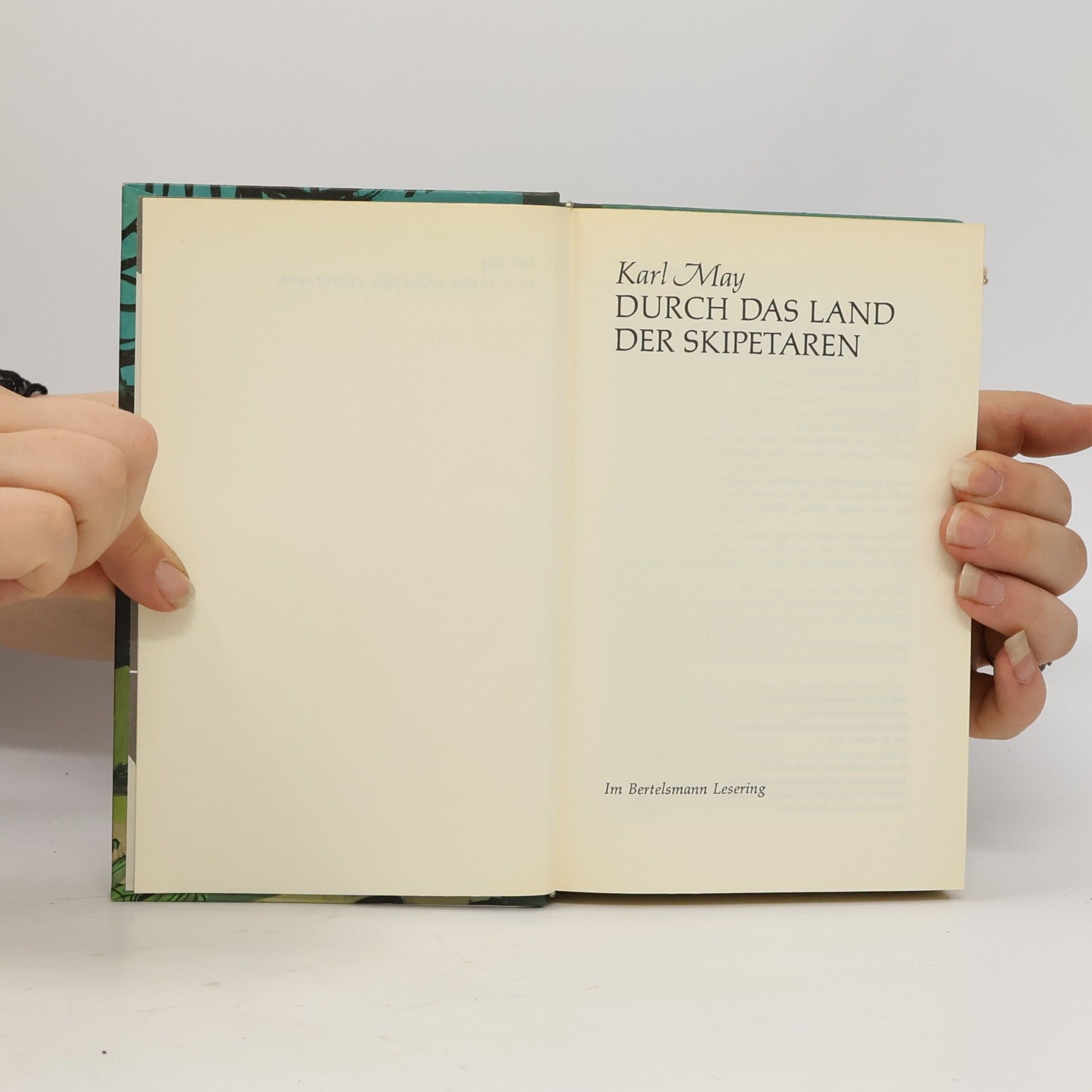 Karl May Durch das Land der Skipetaren