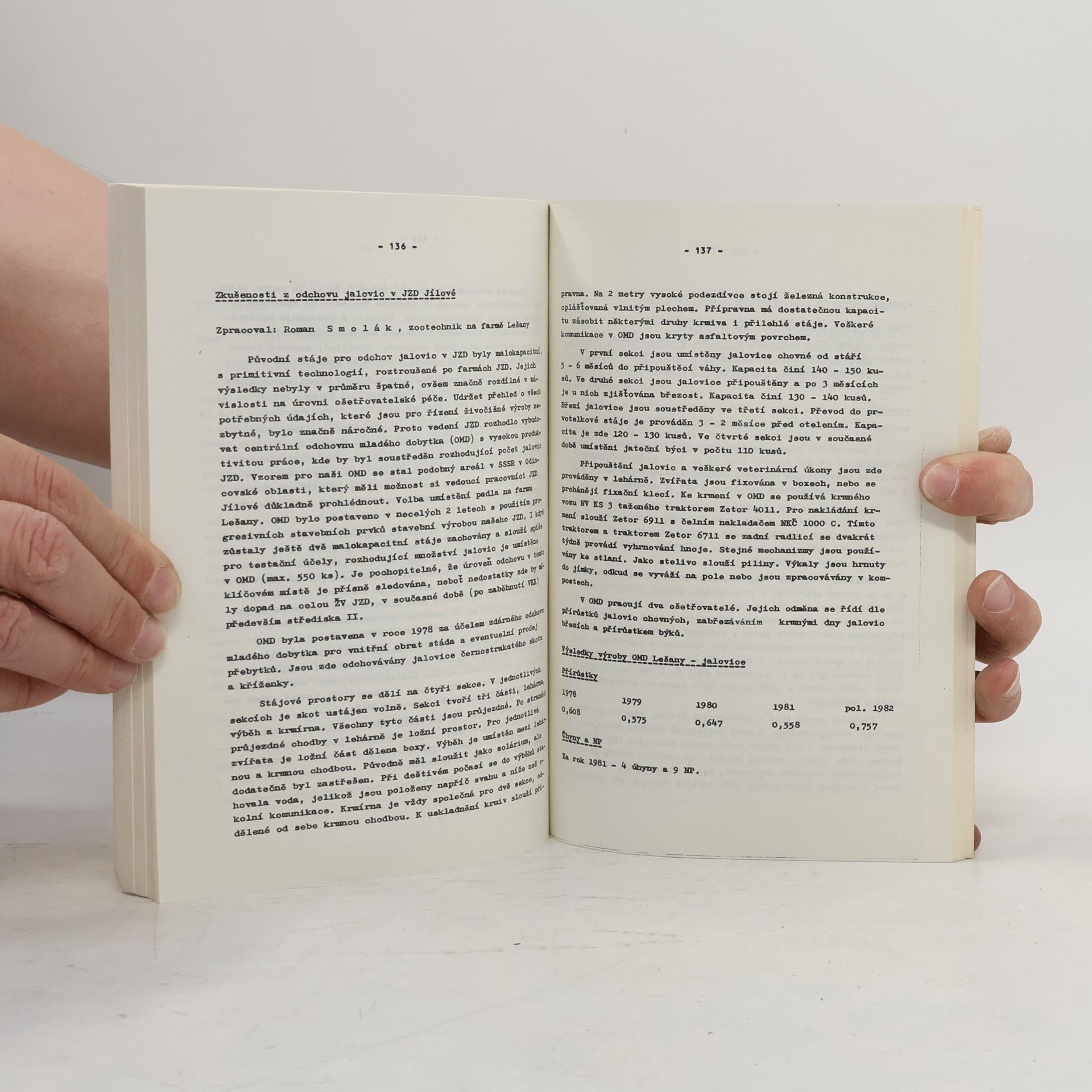 Various authors Uplatňování vědeckotechnických poznatků v zemědělské výrobě