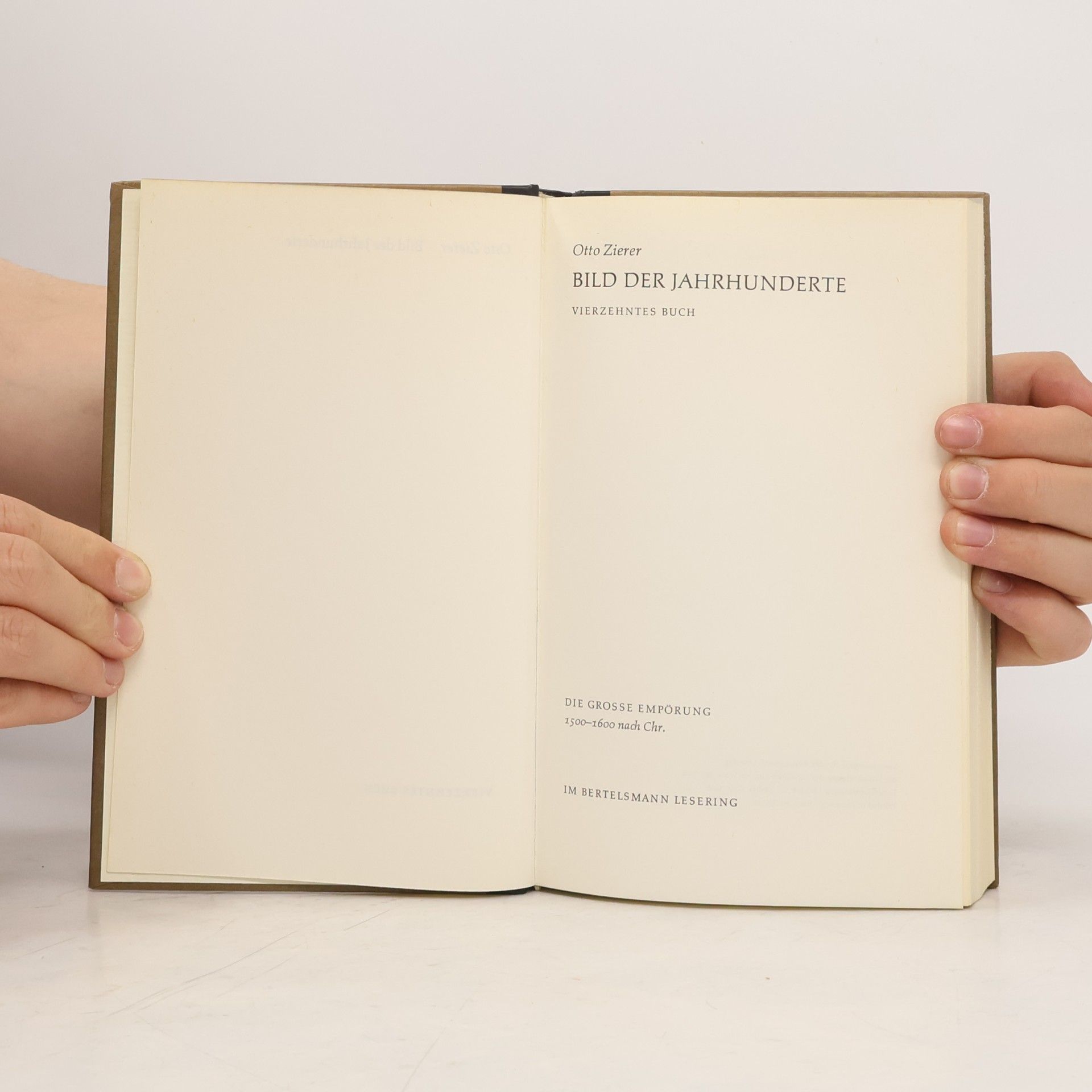 Otto Zierer Bild der Jahrhunderte. Weltgeschichte 14