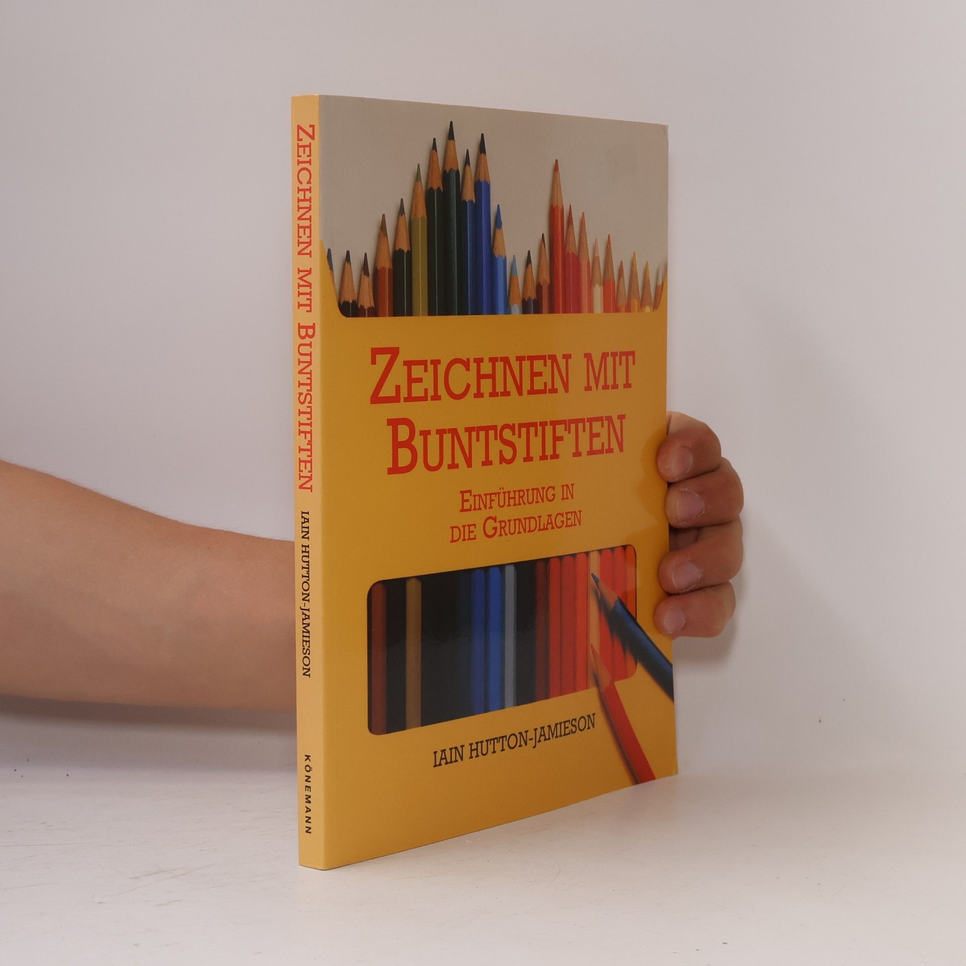 Iain Hutton-Jamieson Zeichnen mit Buntstiften