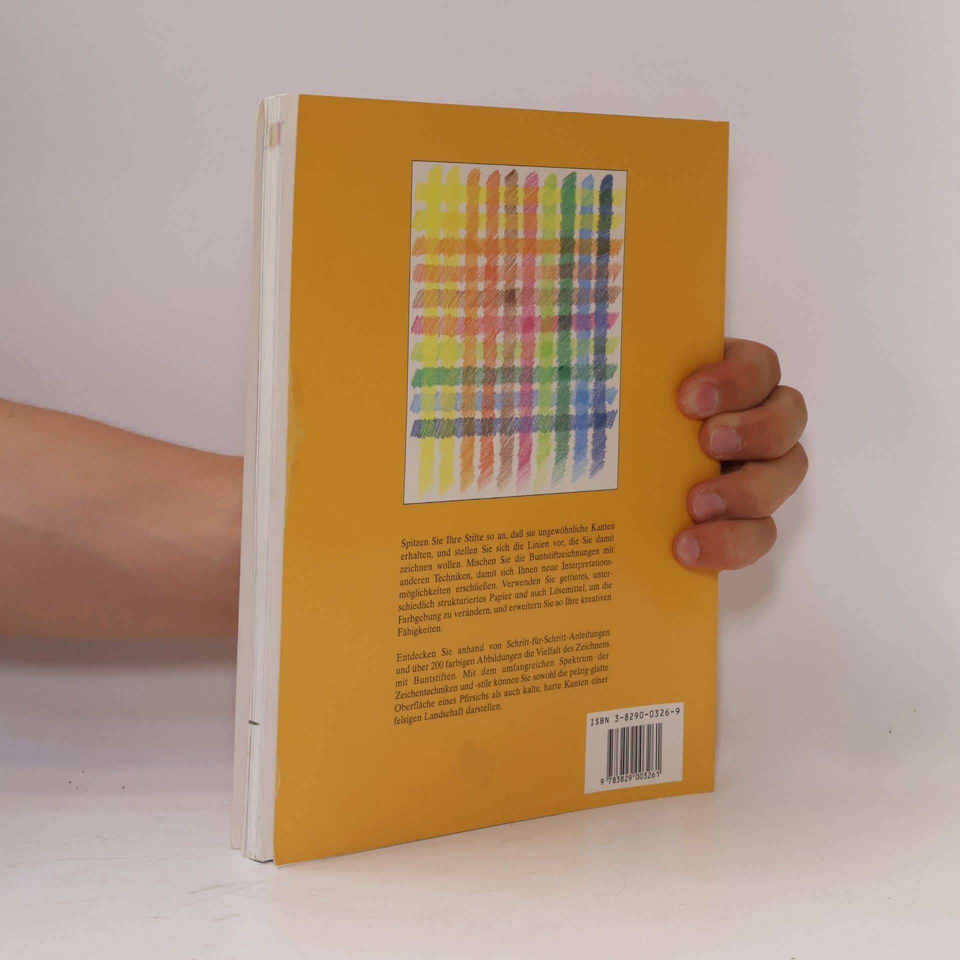 Iain Hutton-Jamieson Zeichnen mit Buntstiften